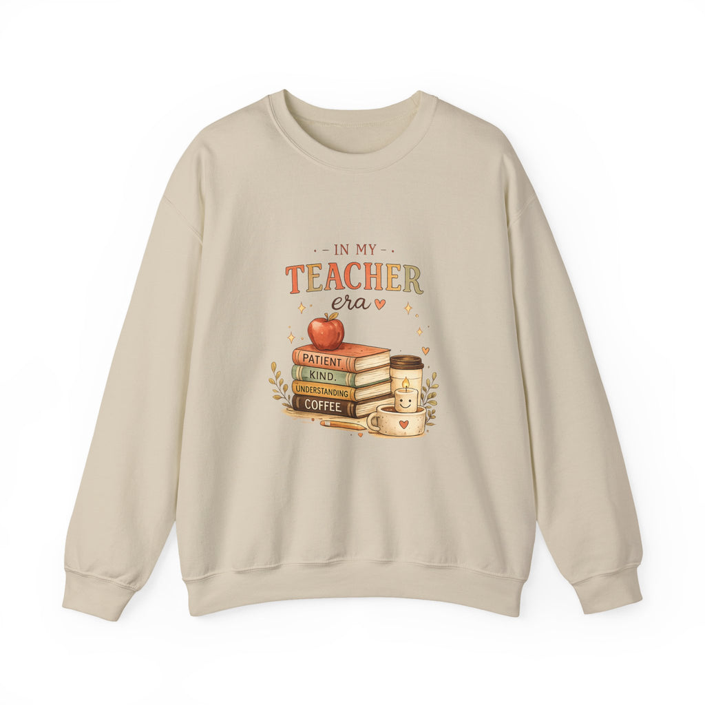 In My Teacher Era - Adult Crewneck Pullover Sweatshirt
