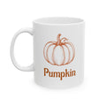 Pumpkin Couples Ceramic Mug — Autumn Pumpkin Coffee Cup (11oz & 15oz)