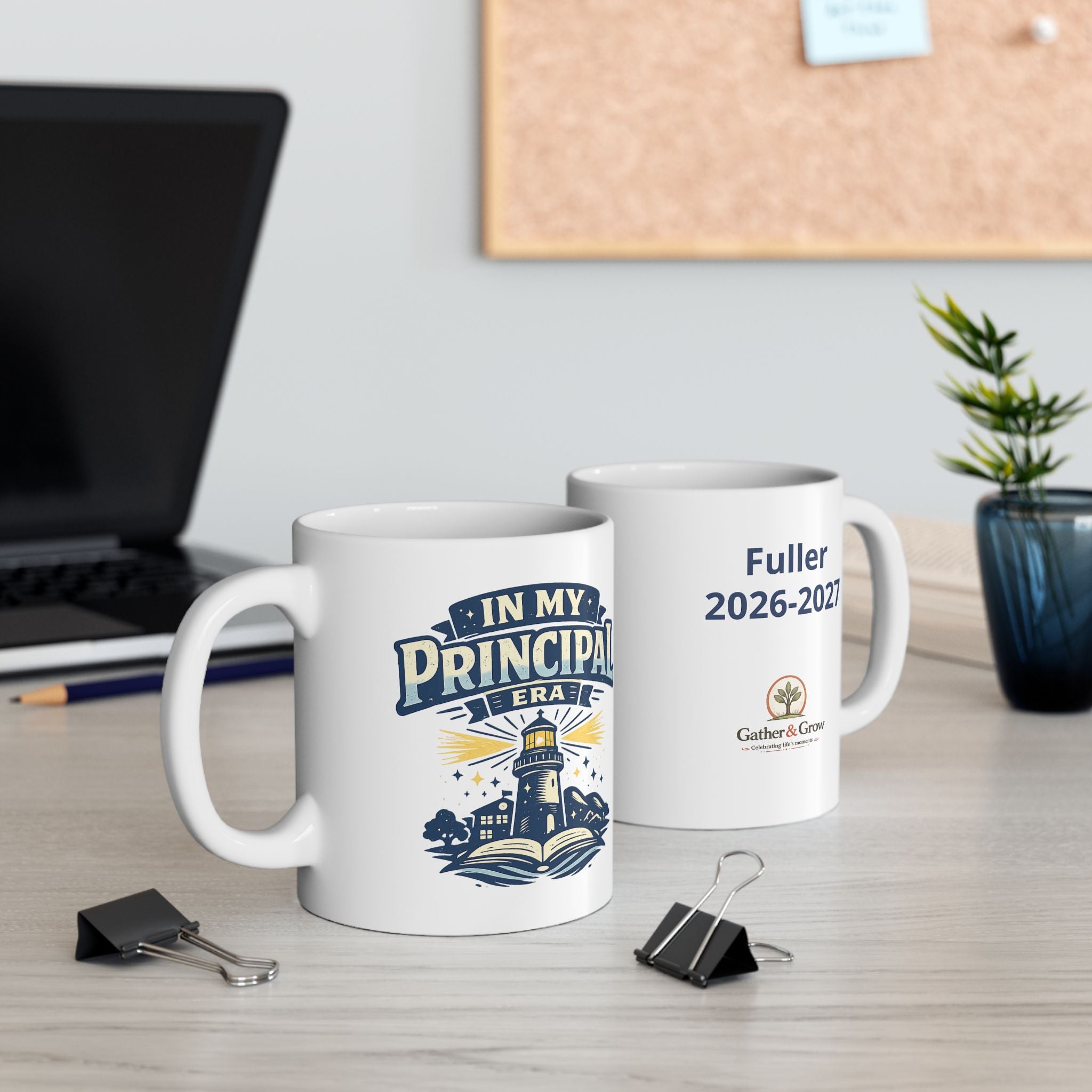 "In My Principal Era" Ceramic Coffee Mug - Custom School Staff Gift (11oz, 15oz)