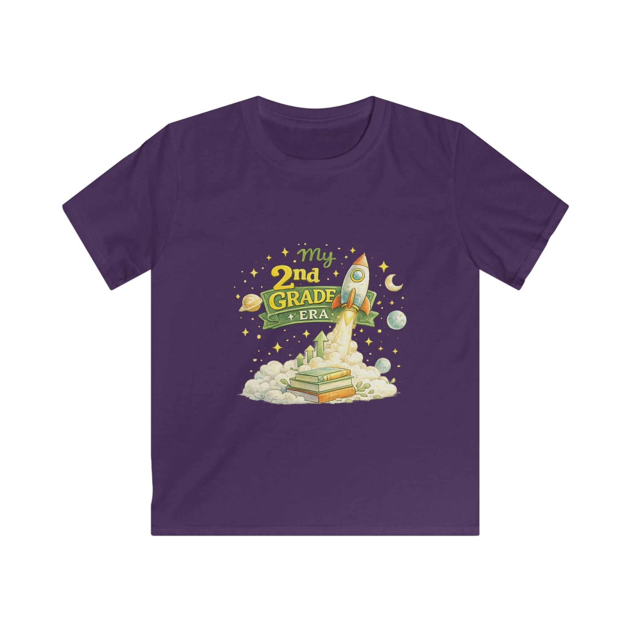 My 2nd Grade Era Kids Tee - Personalized Shirt (Reaching New Heights 2026-2027)