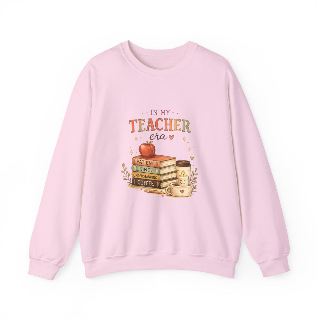 In My Teacher Era - Adult Crewneck Pullover Sweatshirt