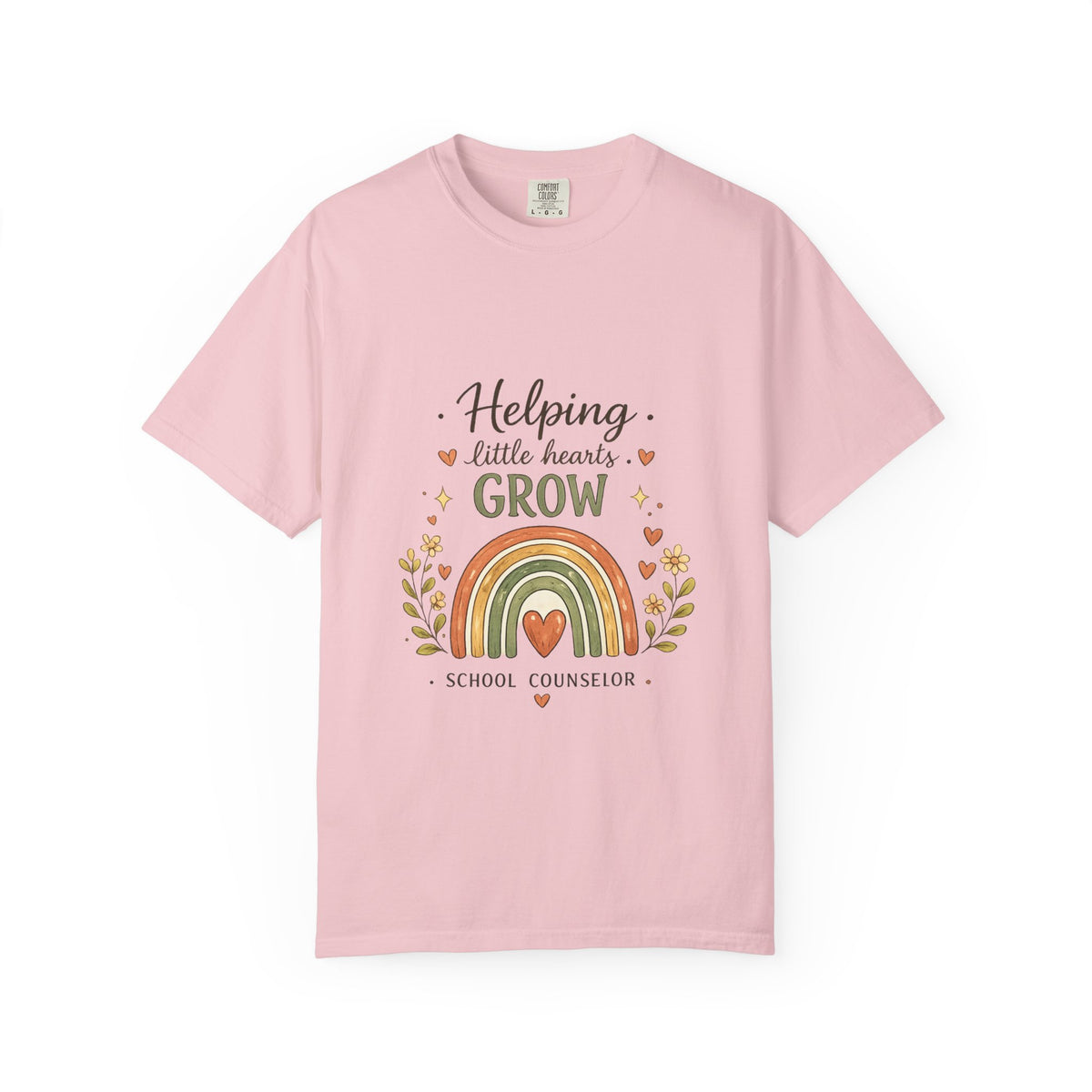 Helping Little Hearts Grow: School Counselor T-Shirt