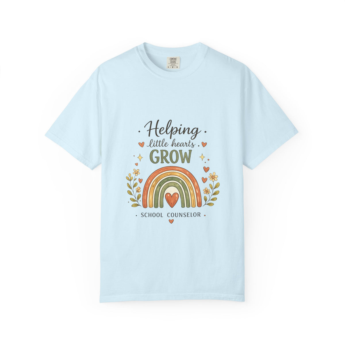 Helping Little Hearts Grow: School Counselor T-Shirt