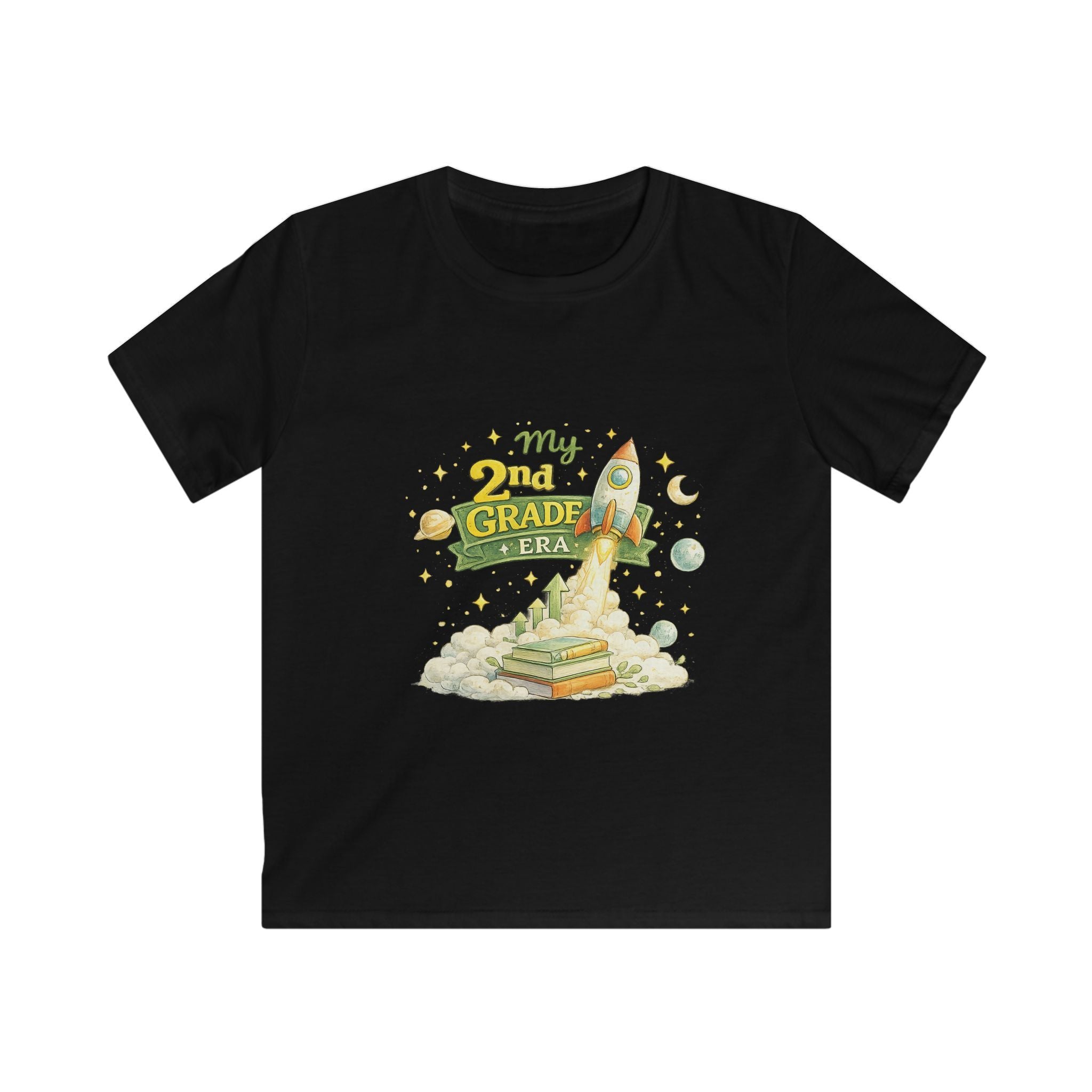 My 2nd Grade Era Kids Tee - Personalized Shirt (Reaching New Heights 2026-2027)