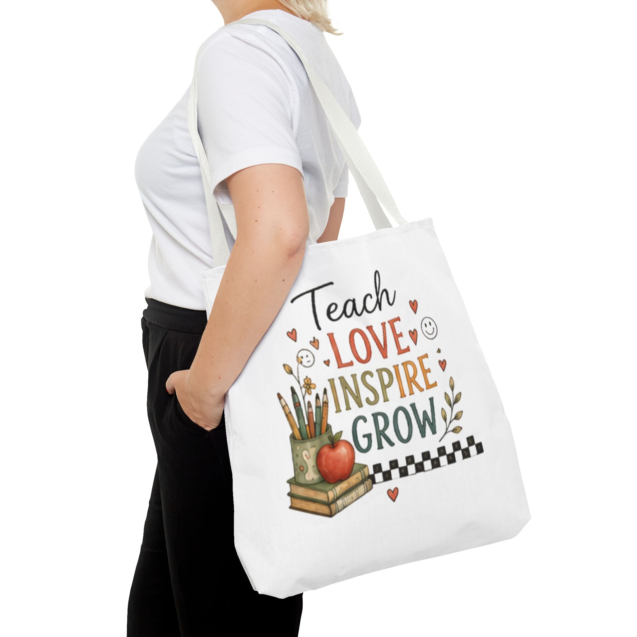 Teach Love Inspire Grow - Tote Bag