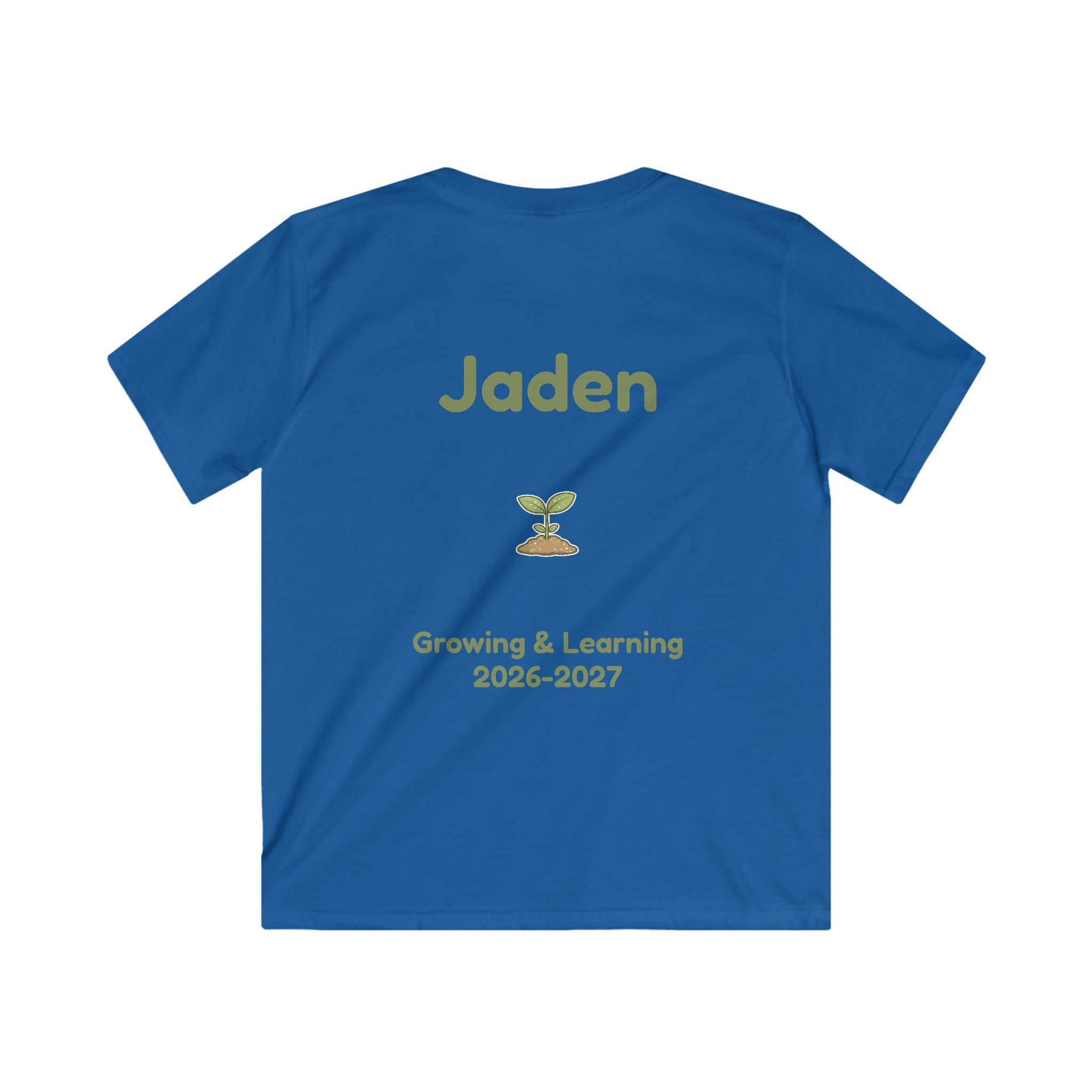 My Pre-K Era Kids Tee — Personalized Shirt (Growing & Learning 2026-2027)