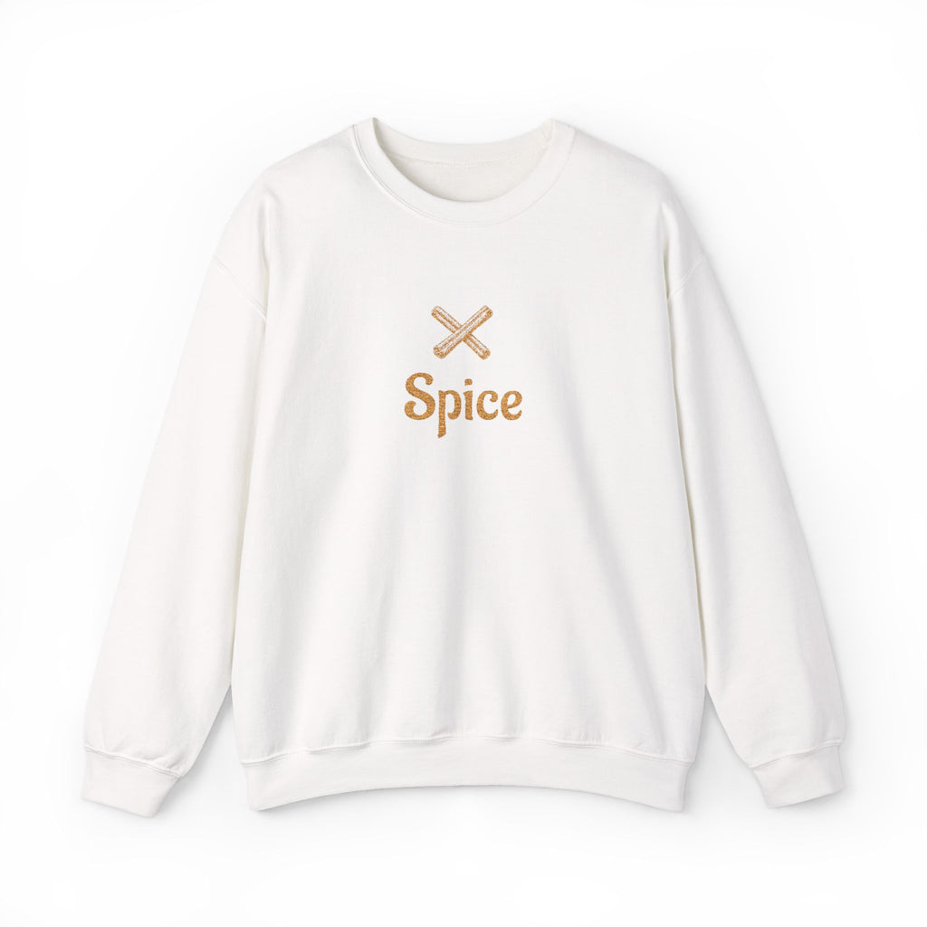 Cinnamon 'Spice' Embroidered Crewneck Sweatshirt — Matching Couples