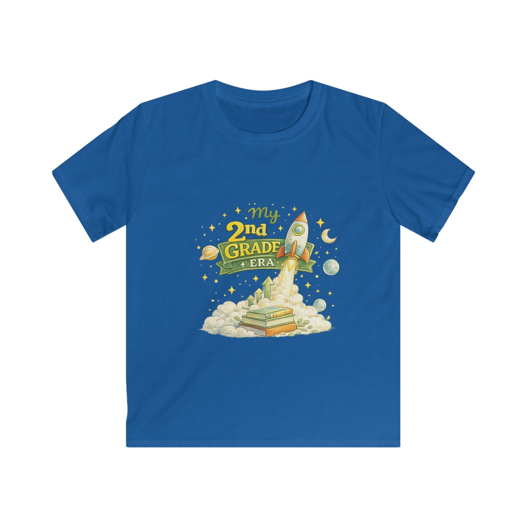 My 2nd Grade Era Kids Tee - Personalized Shirt (Reaching New Heights 2026-2027)