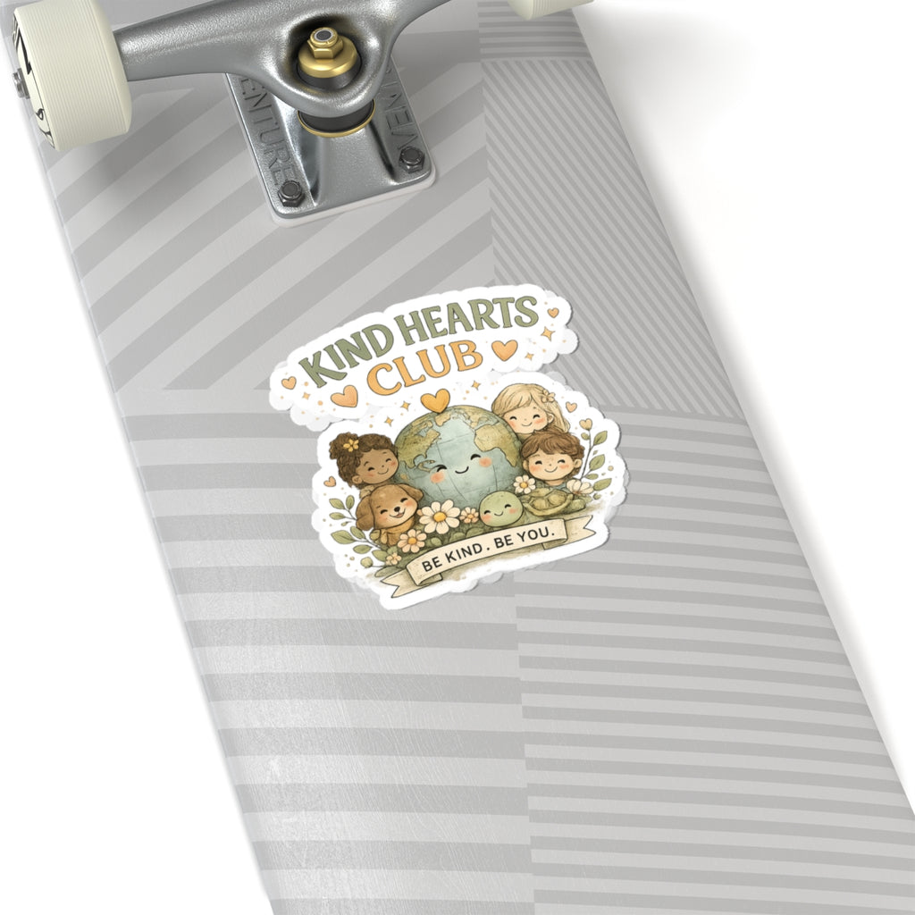 Kind Hearts Club Sticker - Laptop/Water Bottle Decal