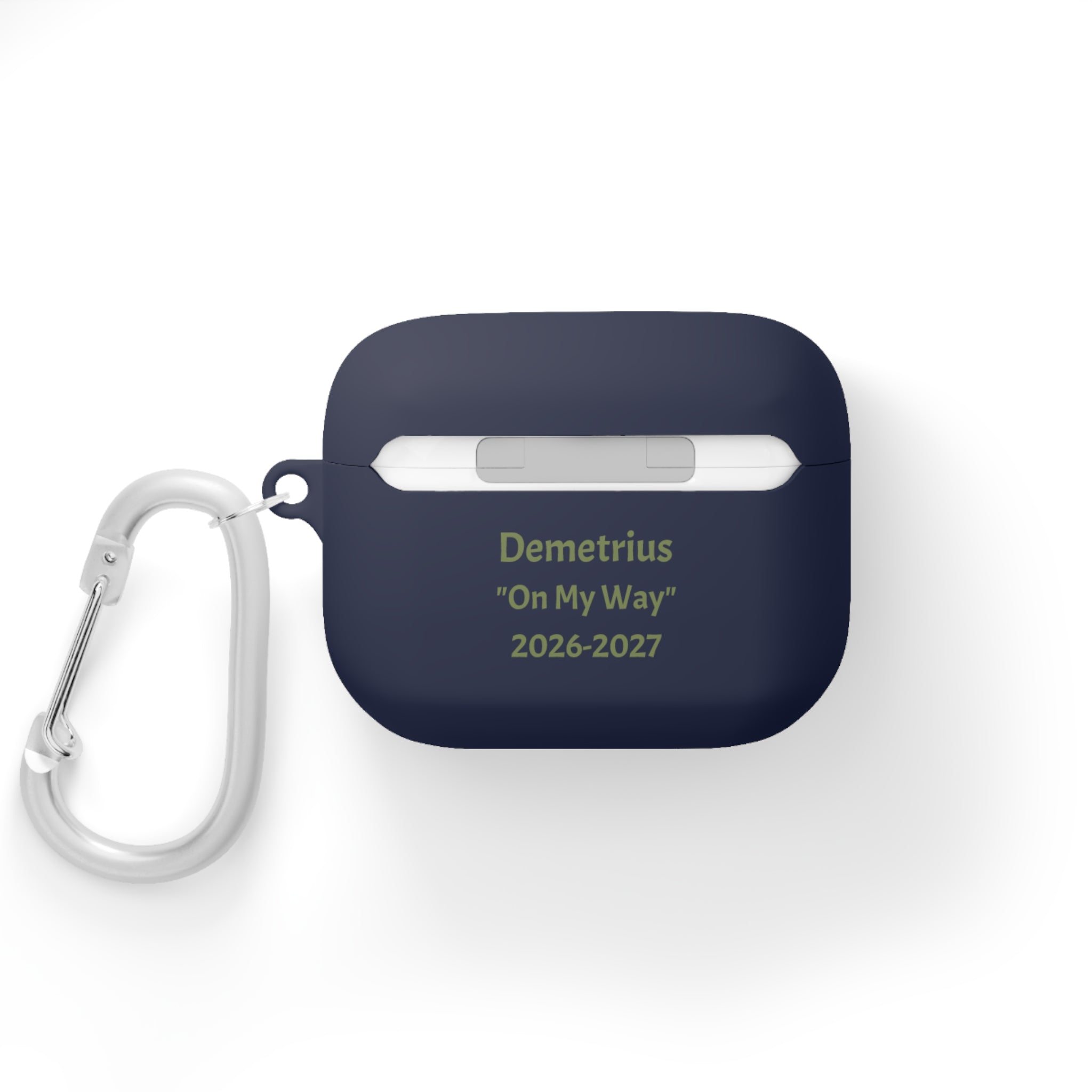 In My High School Era AirPods Case — Personalized Message "On My Way" 2026-2027