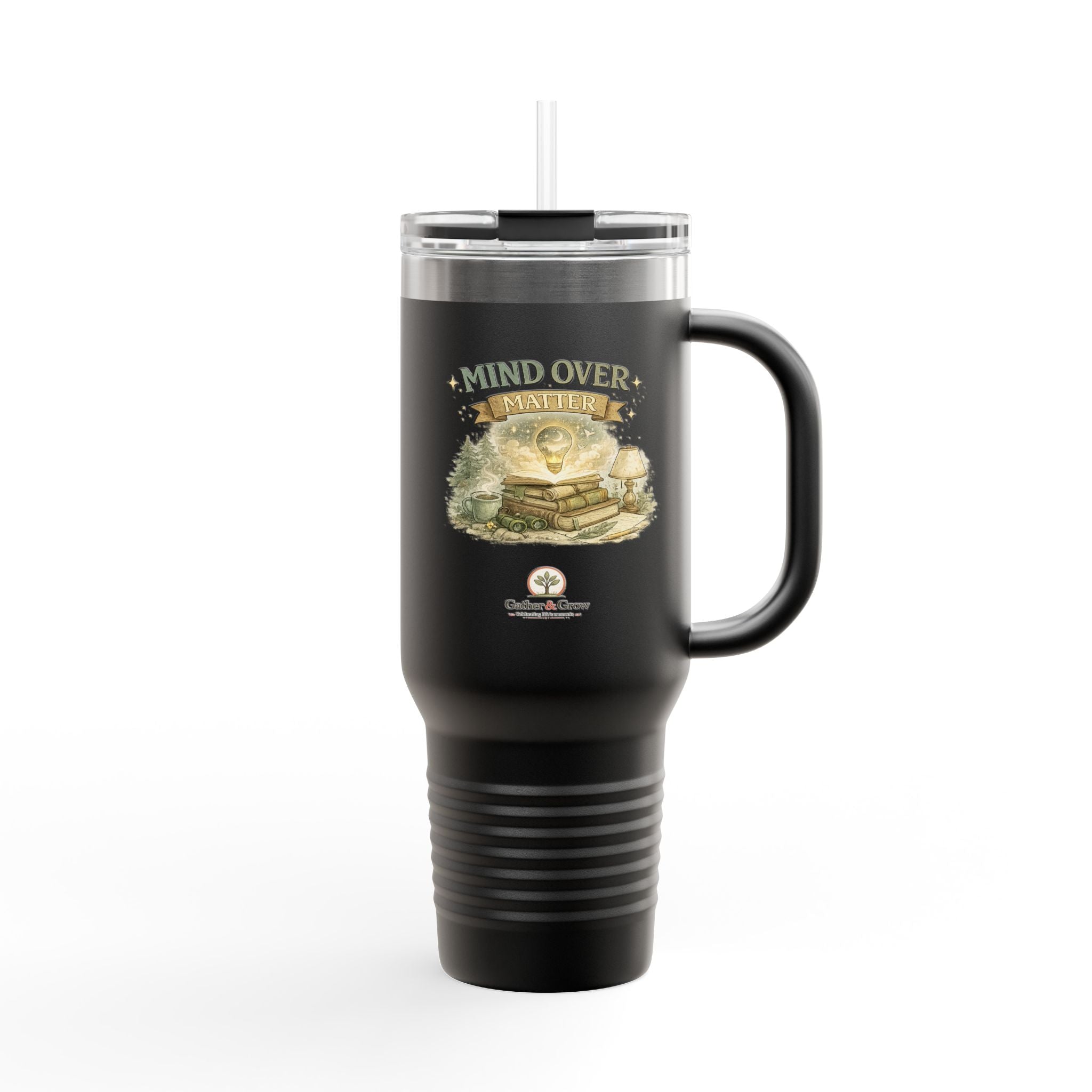 Mind Over Matter - 40oz Stainless Steel Insulated Travel Mug
