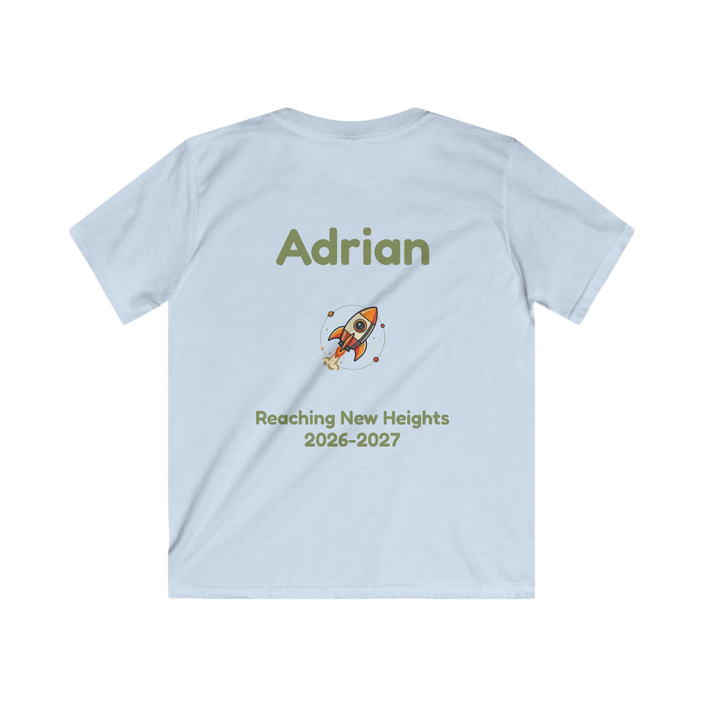My 2nd Grade Era Kids Tee - Personalized Shirt (Reaching New Heights 2026-2027)