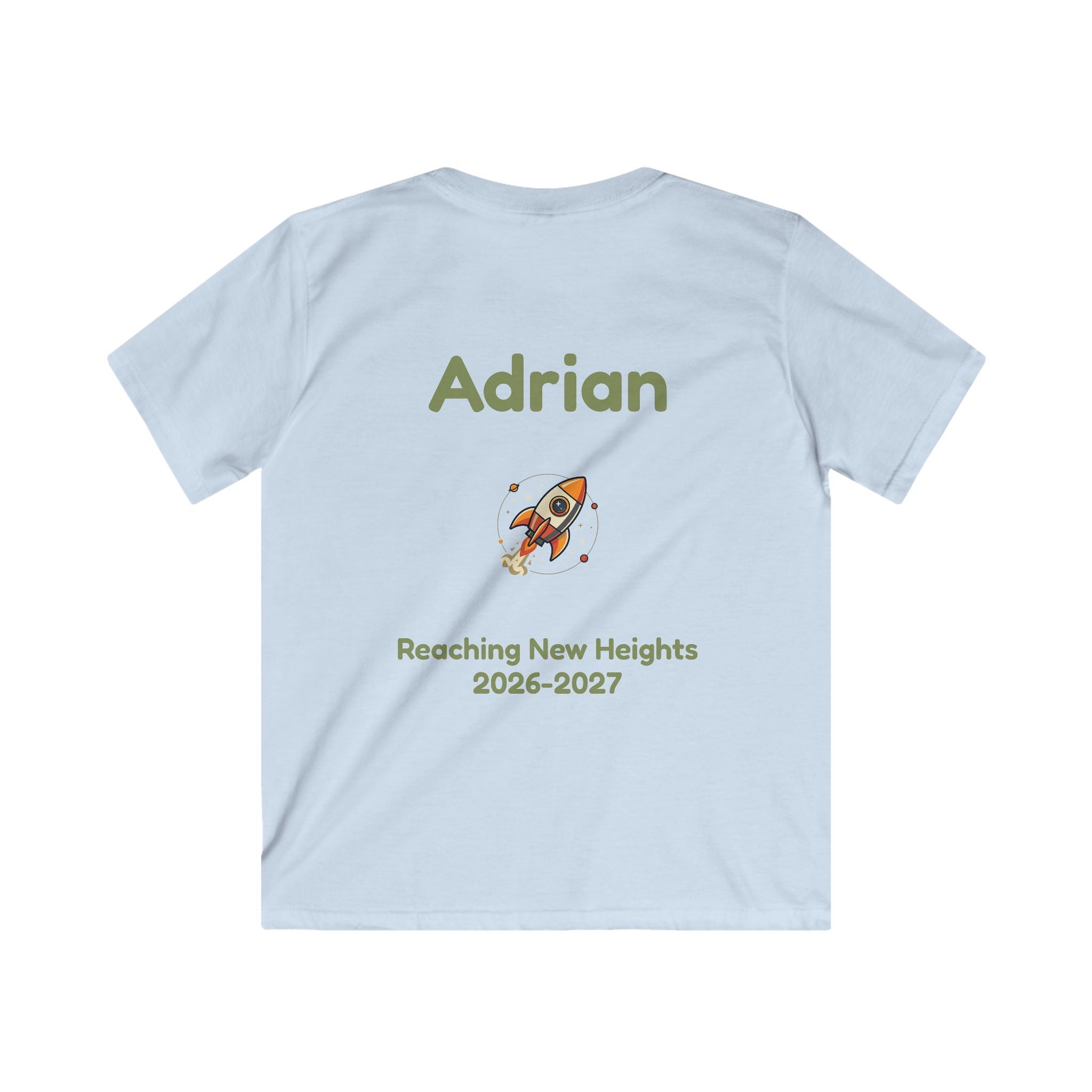 My 2nd Grade Era Kids Tee - Personalized Shirt (Reaching New Heights 2026-2027)