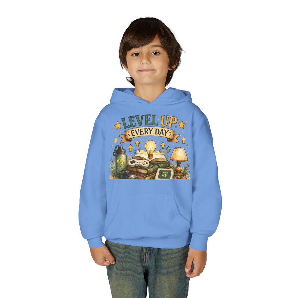 Level Up Every Day - Kids Hoodie