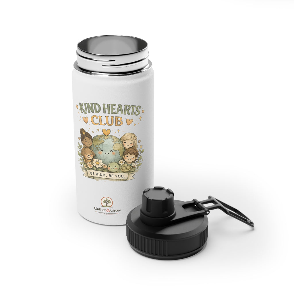 Kind Hearts Club - Kids Stainless Steel Water Bottle