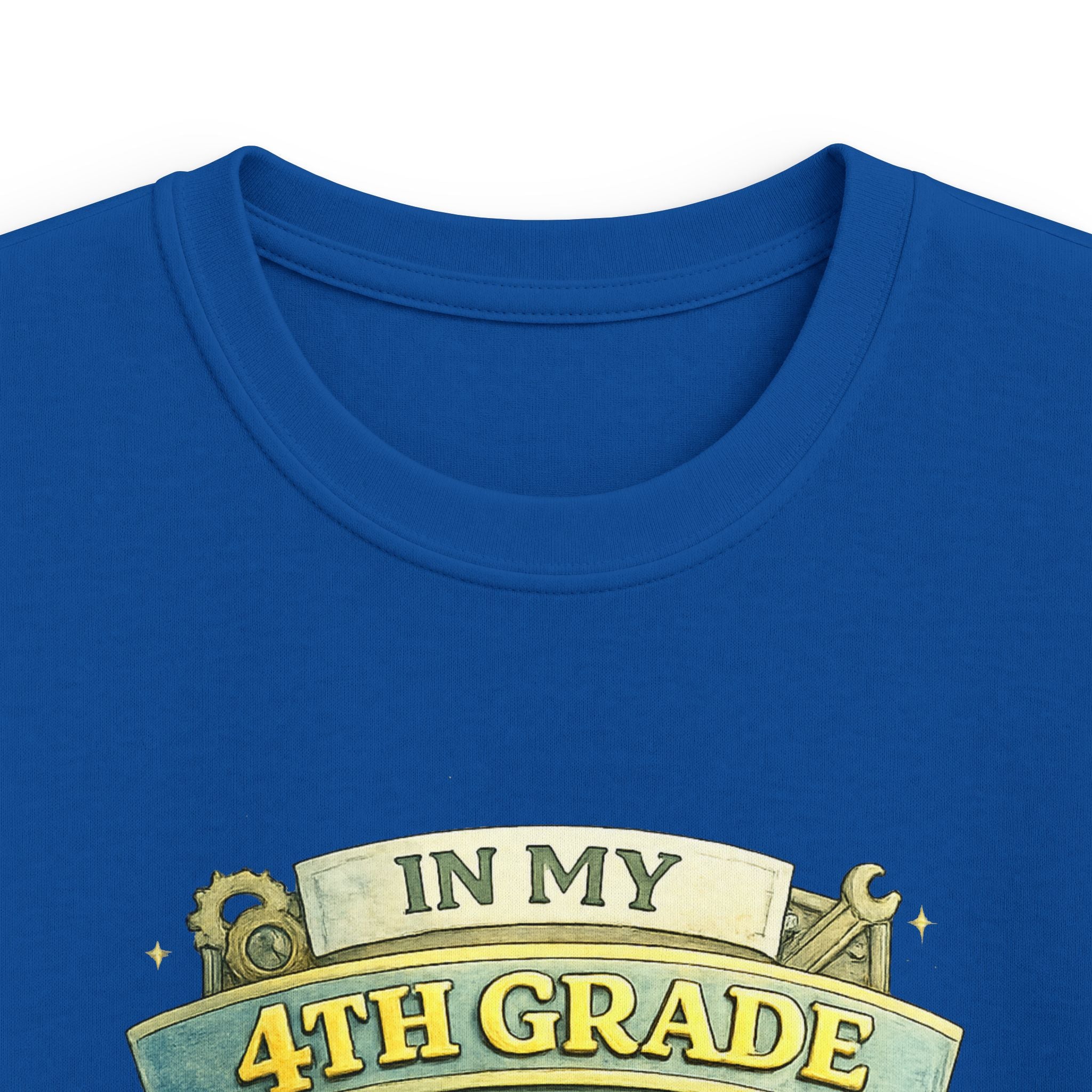 In My 4th Grade Era Kids Tee - Personalized Shirt (Future Builder 2026-2027)