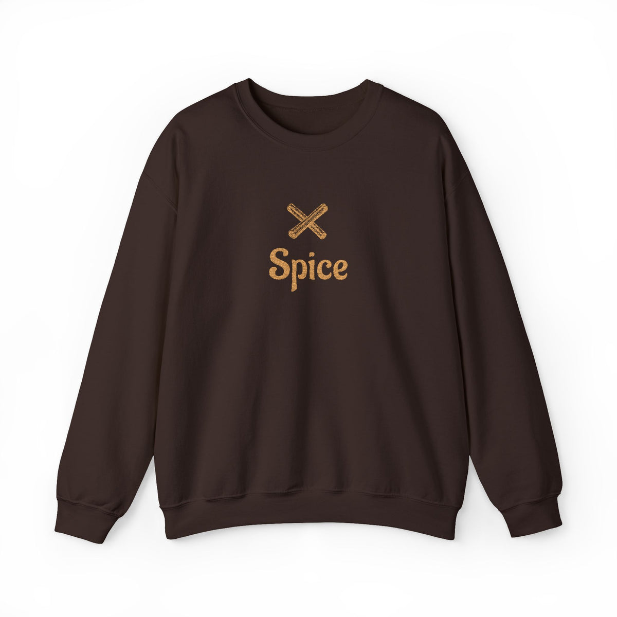 Cinnamon 'Spice' Embroidered Crewneck Sweatshirt — Matching Couples