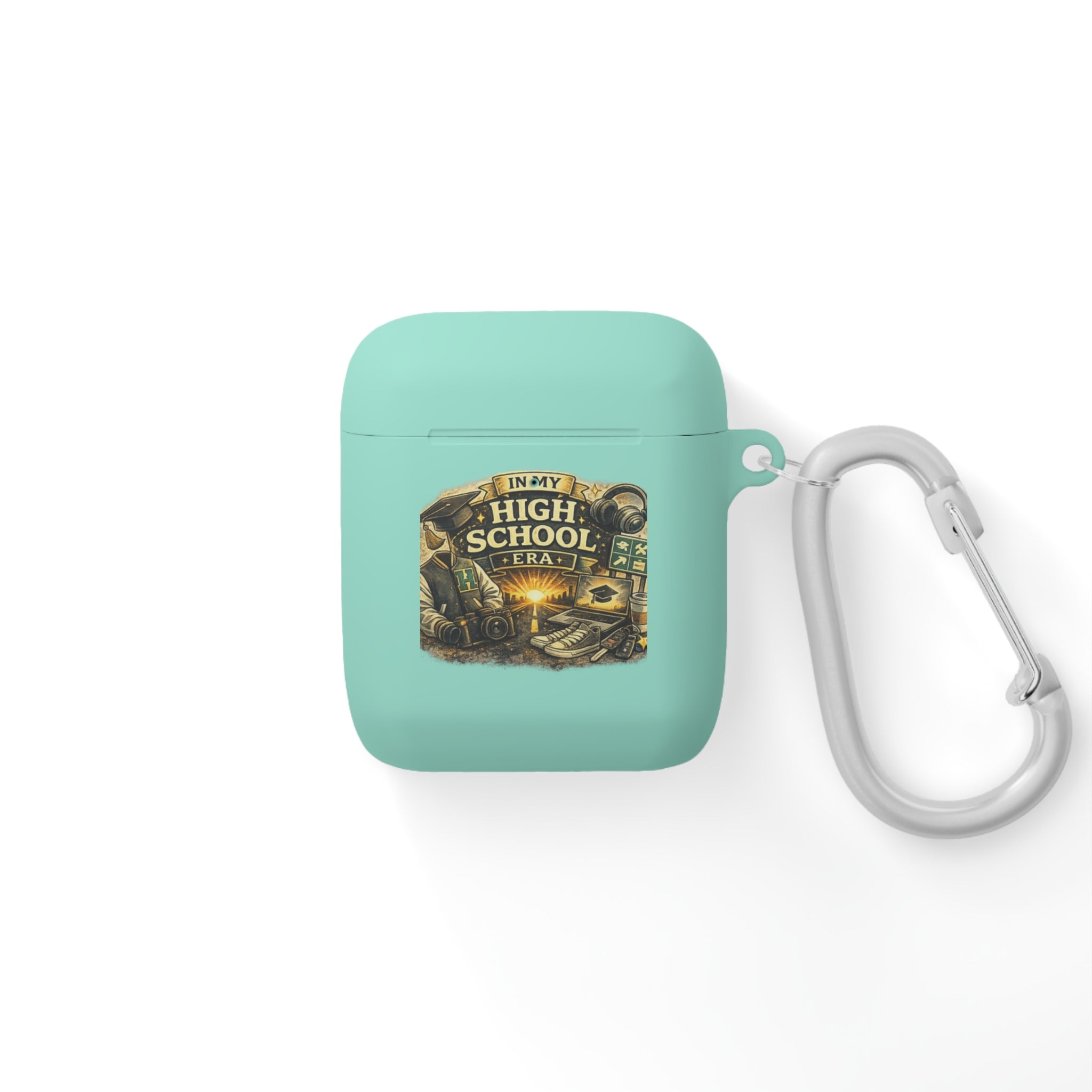 In My High School Era AirPods Case — Personalized Message "On My Way" 2026-2027