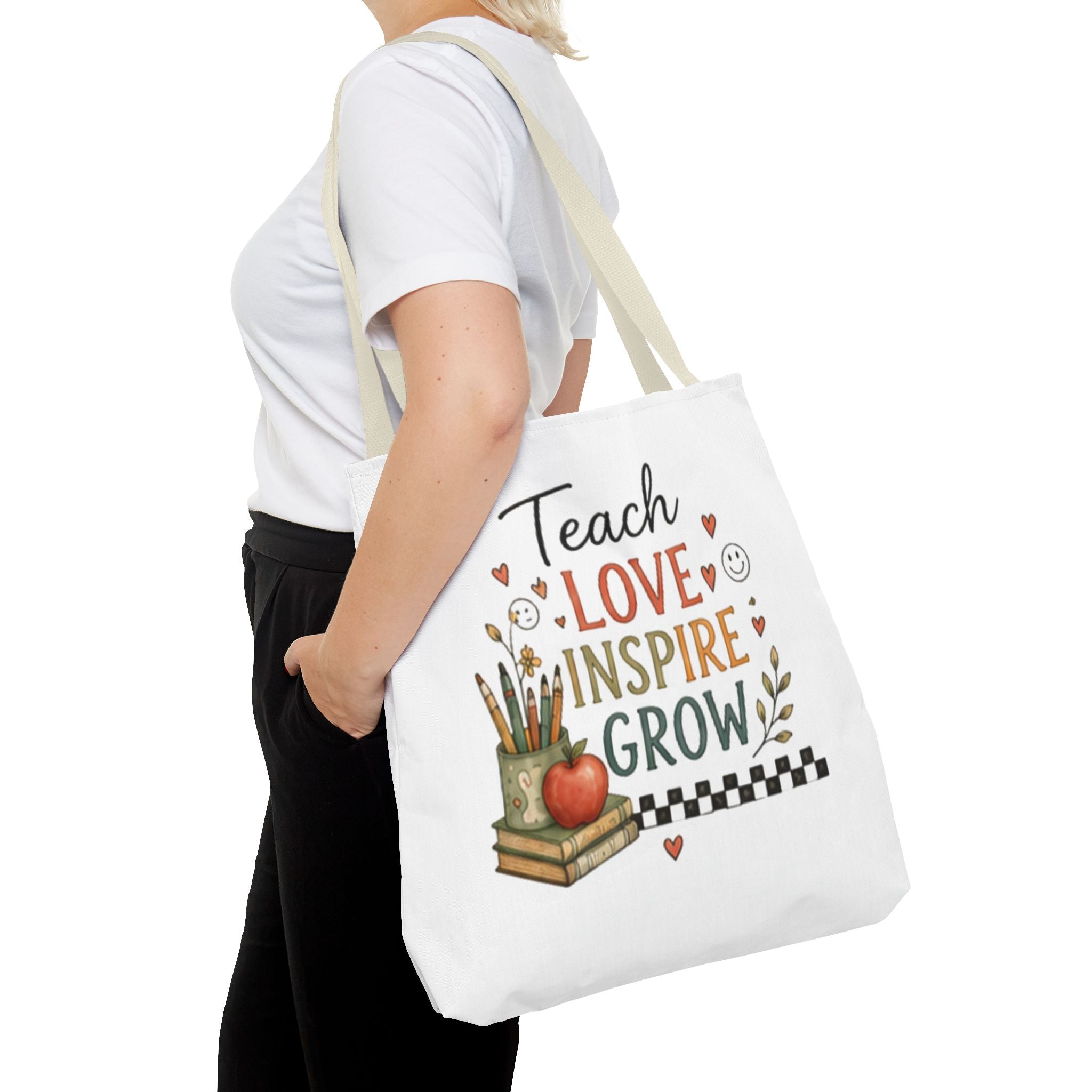 Teach Love Inspire Grow - Tote Bag