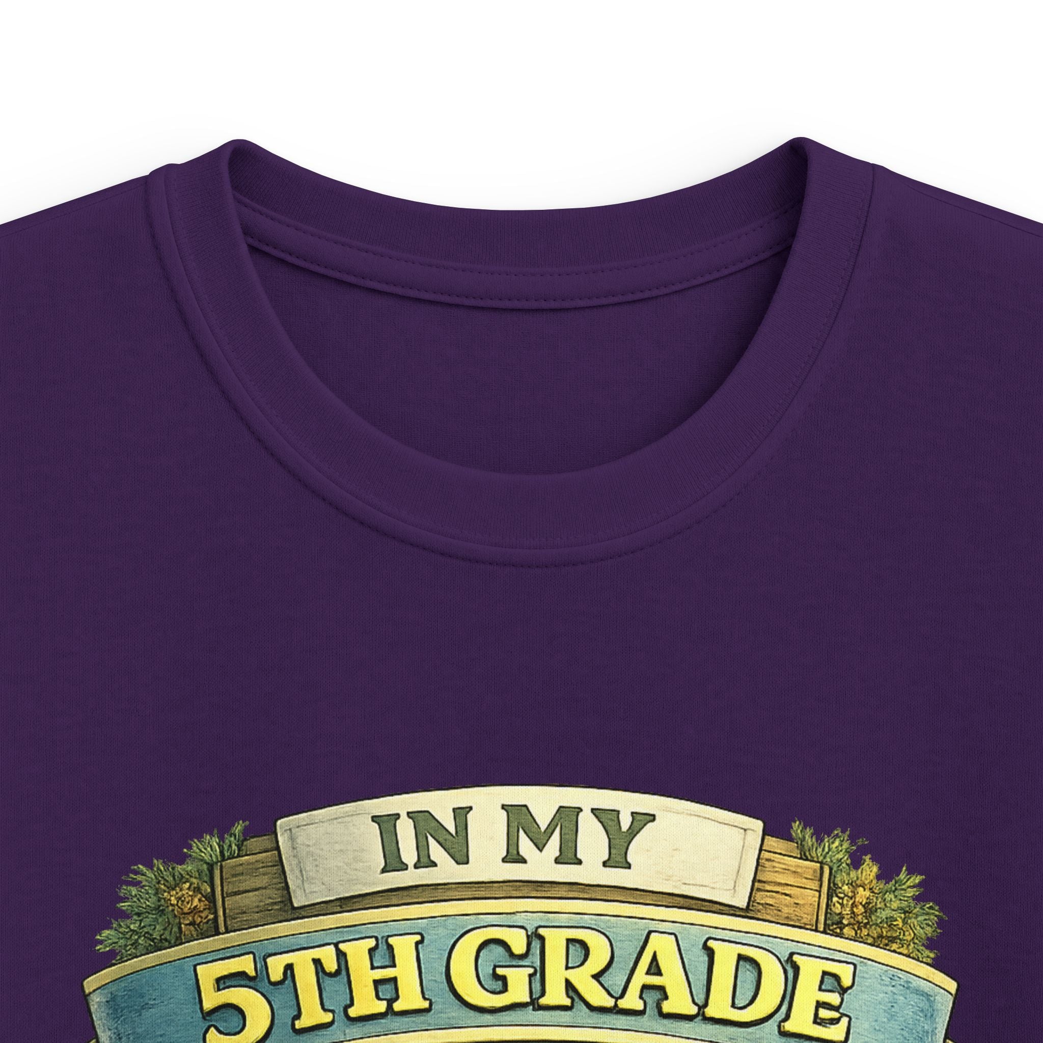 In My 5th Grade Era Kids Tee - Personalized Shirt (Leading the Way 2026-2027)