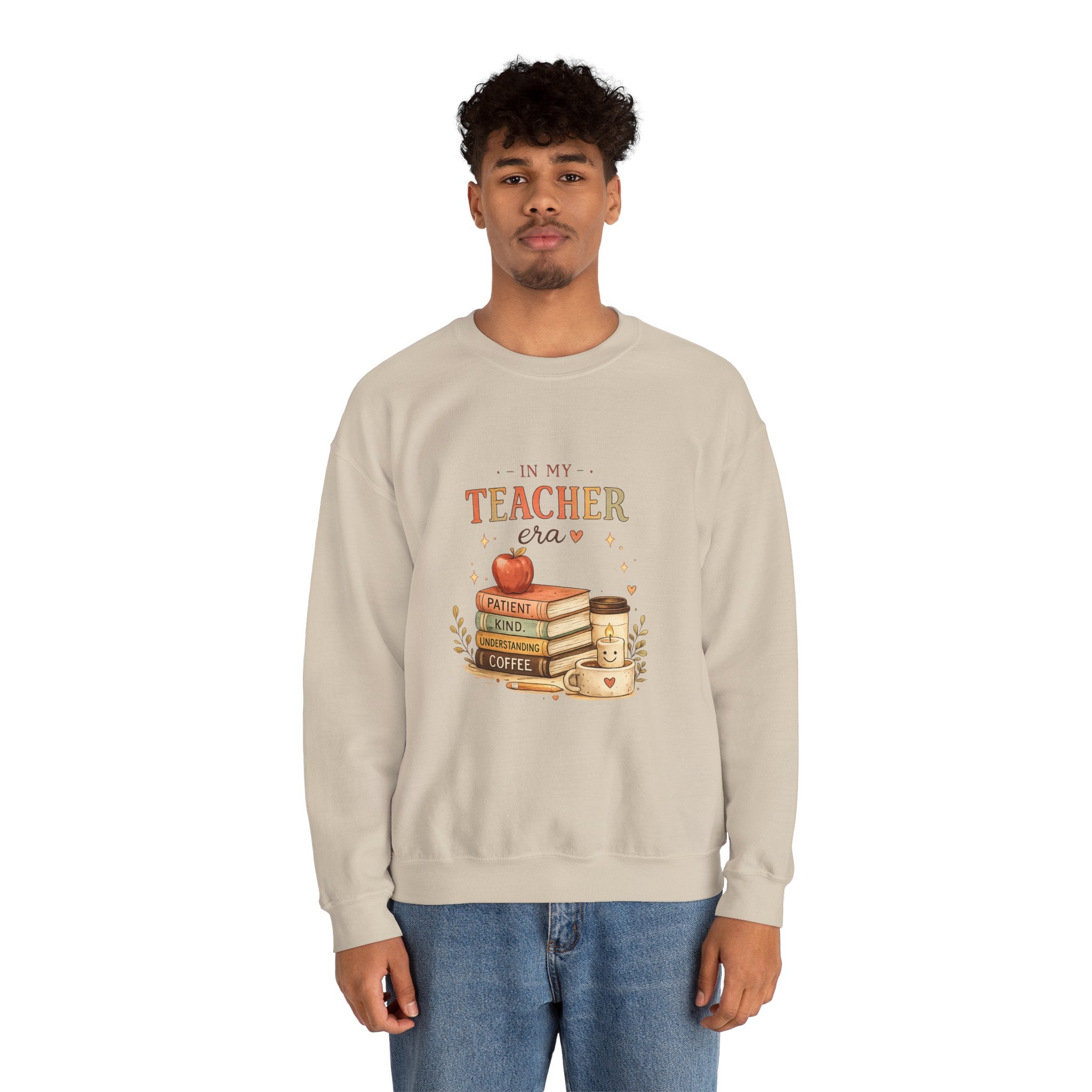 In My Teacher Era - Adult Crewneck Pullover Sweatshirt