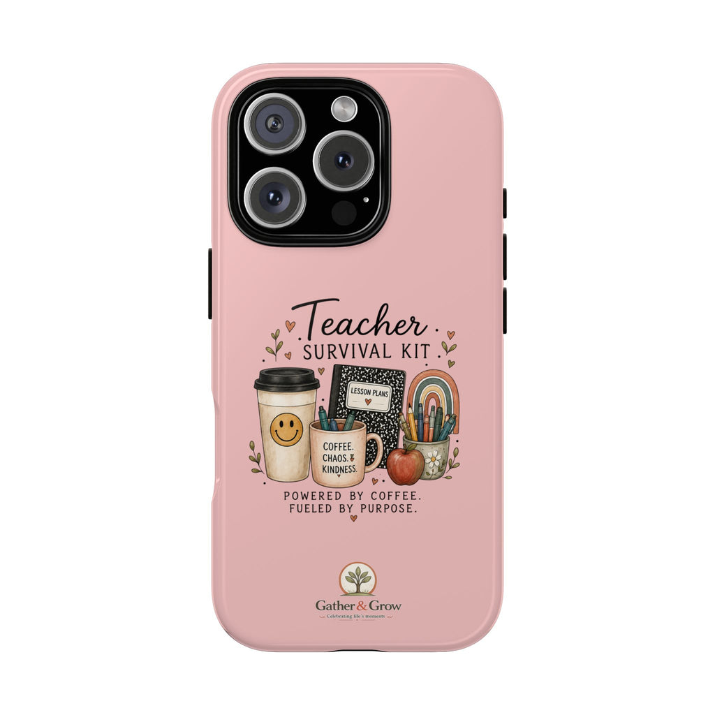 Teacher Survival Kit - Tough Phone Case