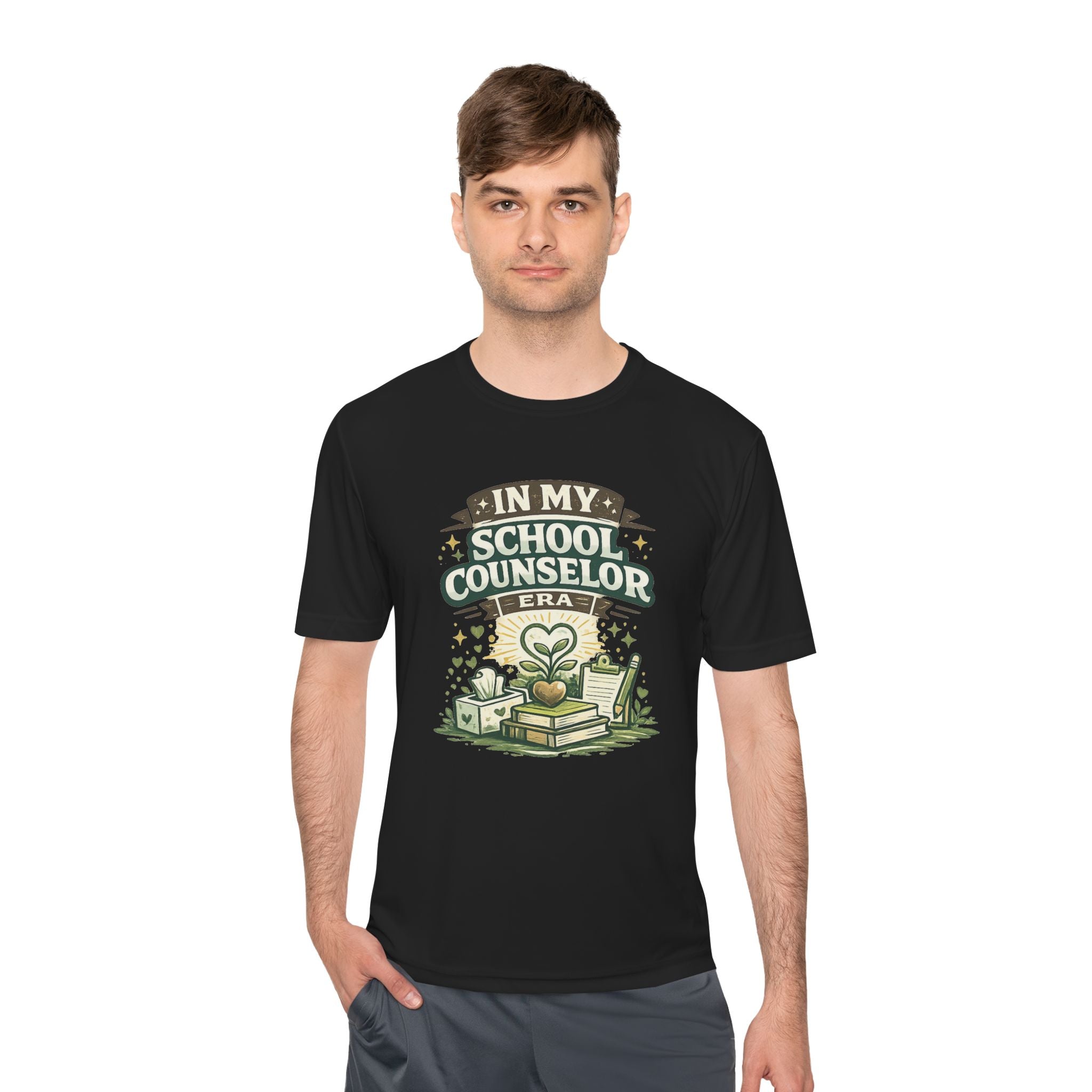 “In My School Counselor Era” School Leader Shirt — Custom Back (Name, School Year)