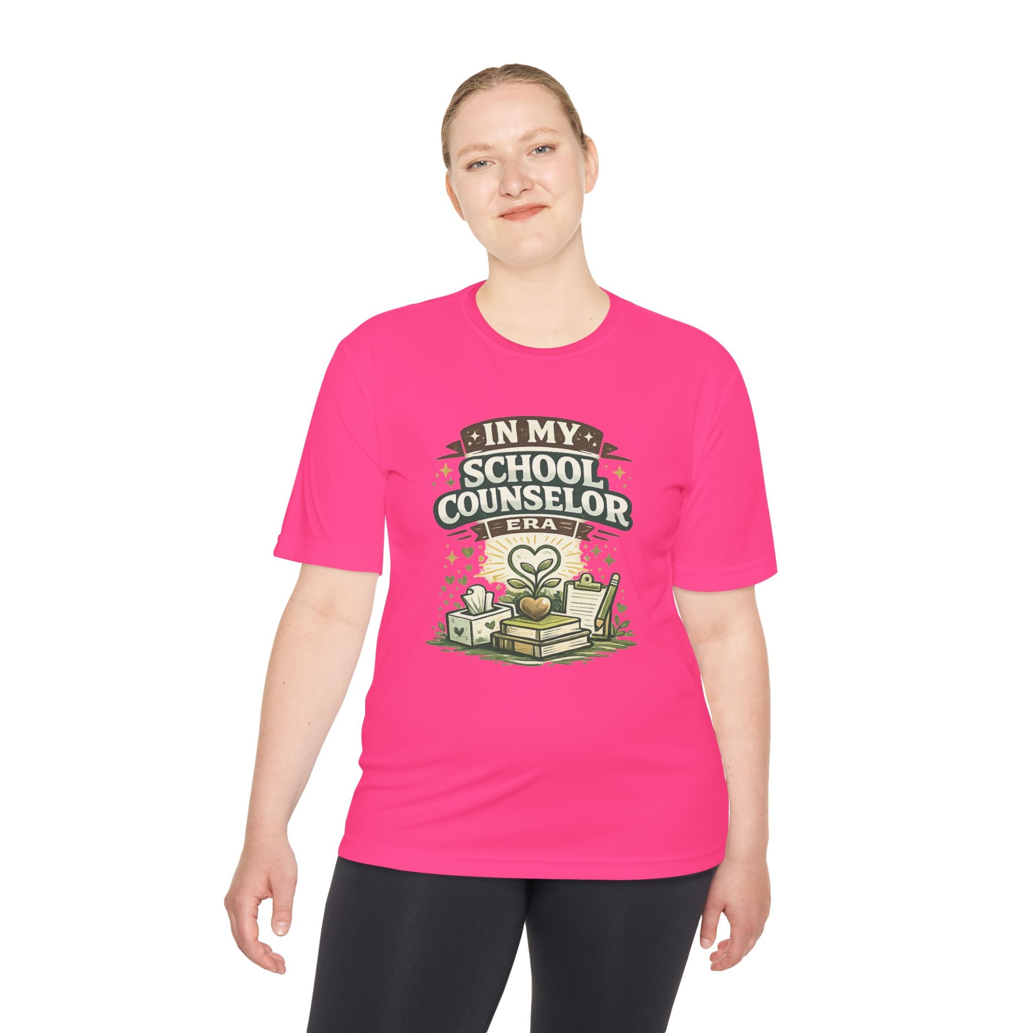 “In My School Counselor Era” School Leader Shirt — Custom Back (Name, School Year)