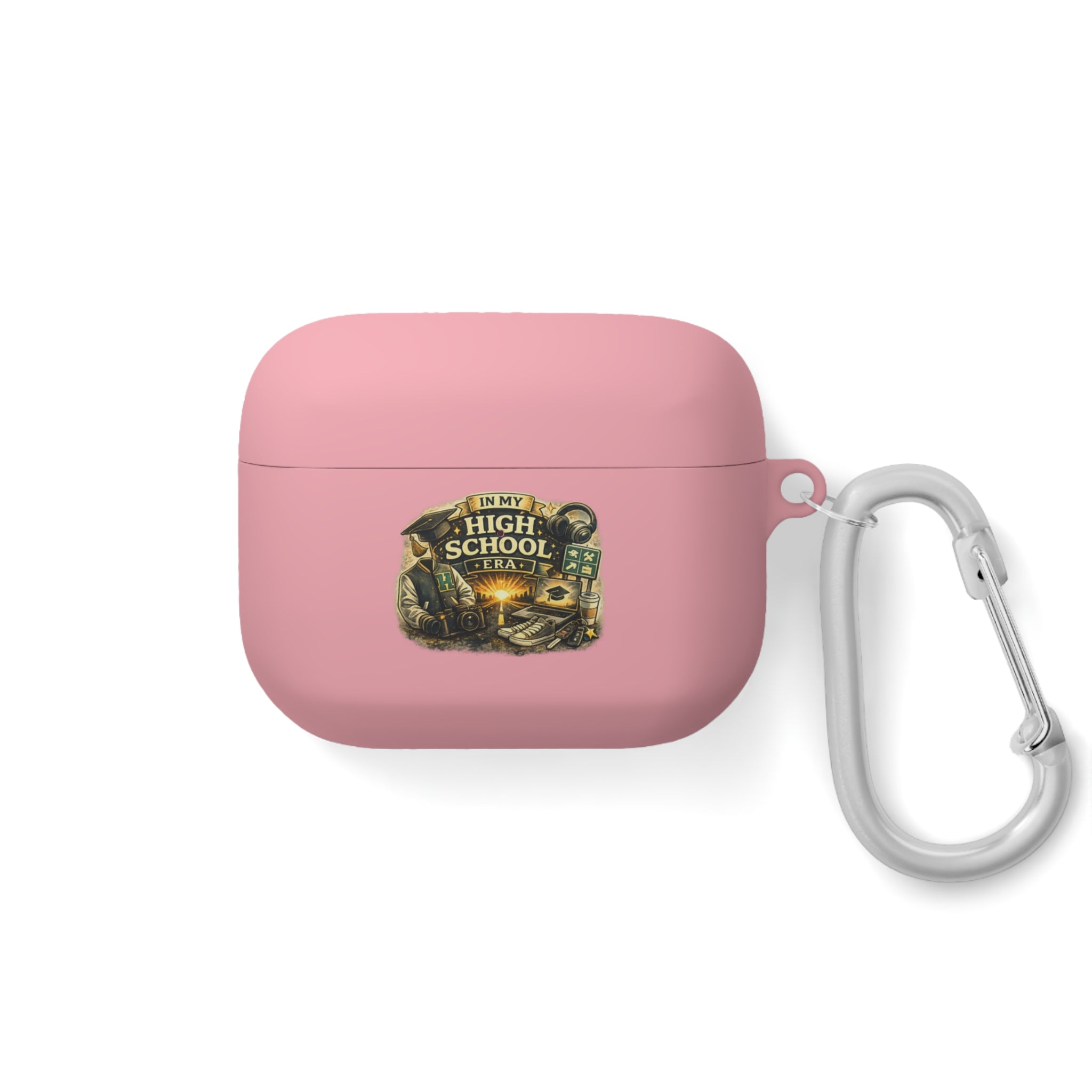 In My High School Era AirPods Case — Personalized Message "On My Way" 2026-2027