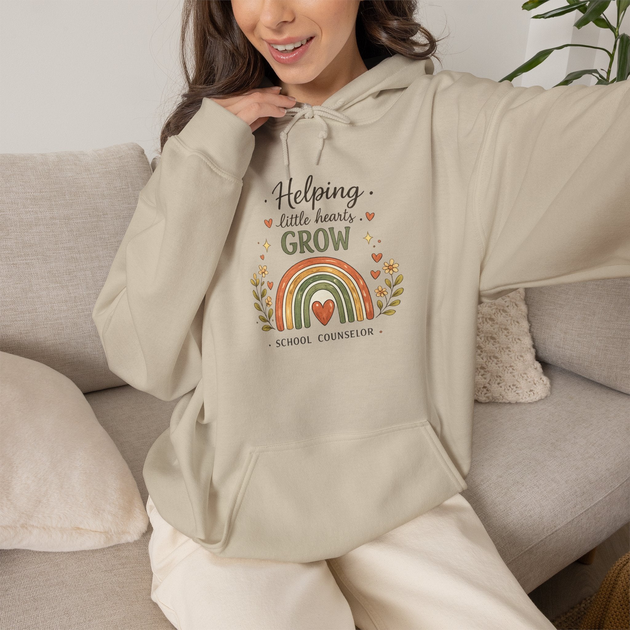 Helping Little Hearts Grow - Adult Hoodie