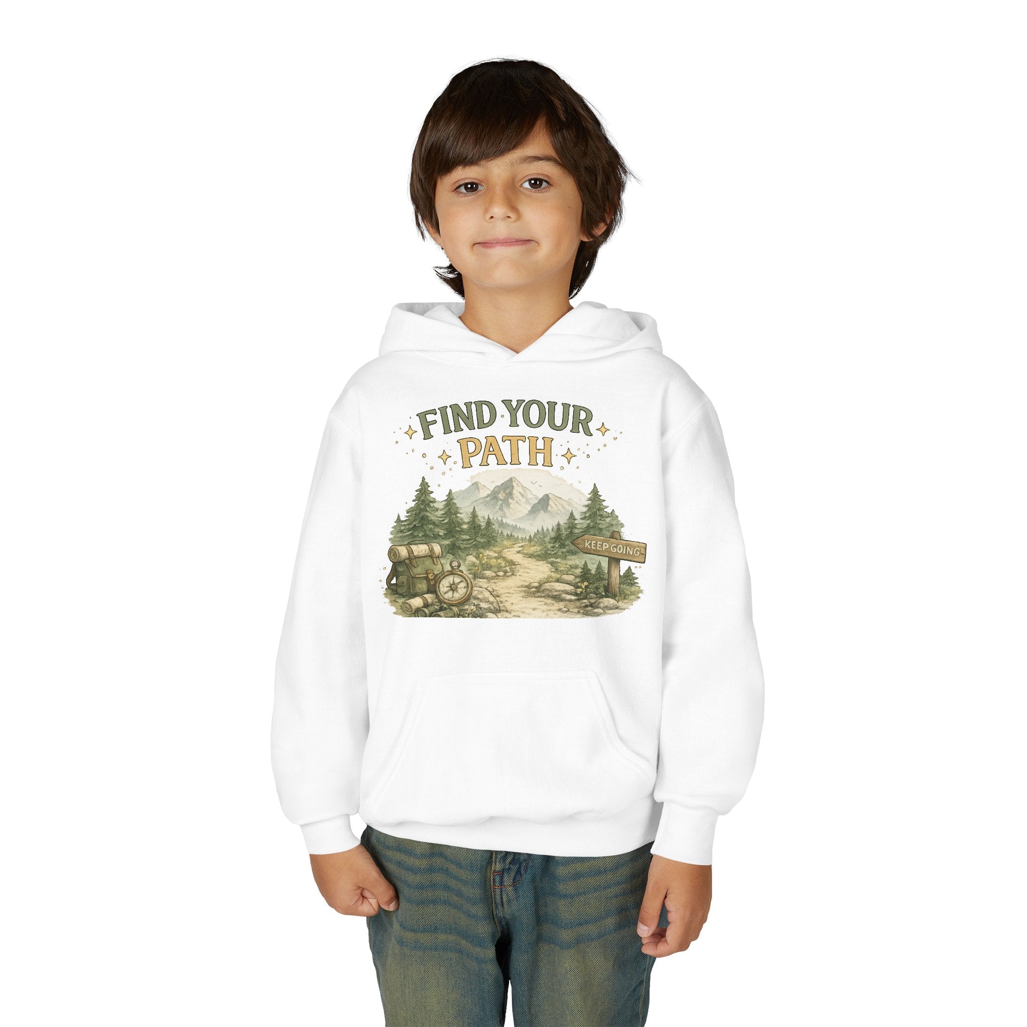 Find Your Path - Kids Hoodie