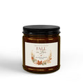 Fall in Love Scented Soy Candle (4oz & 9oz) — Amber or Clear Jar with Black Lid