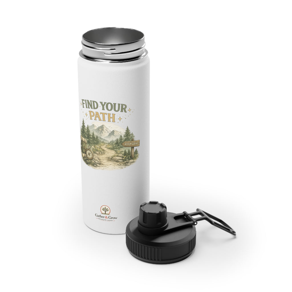 Find Your Path - Kids Stainless Steel Water Bottle