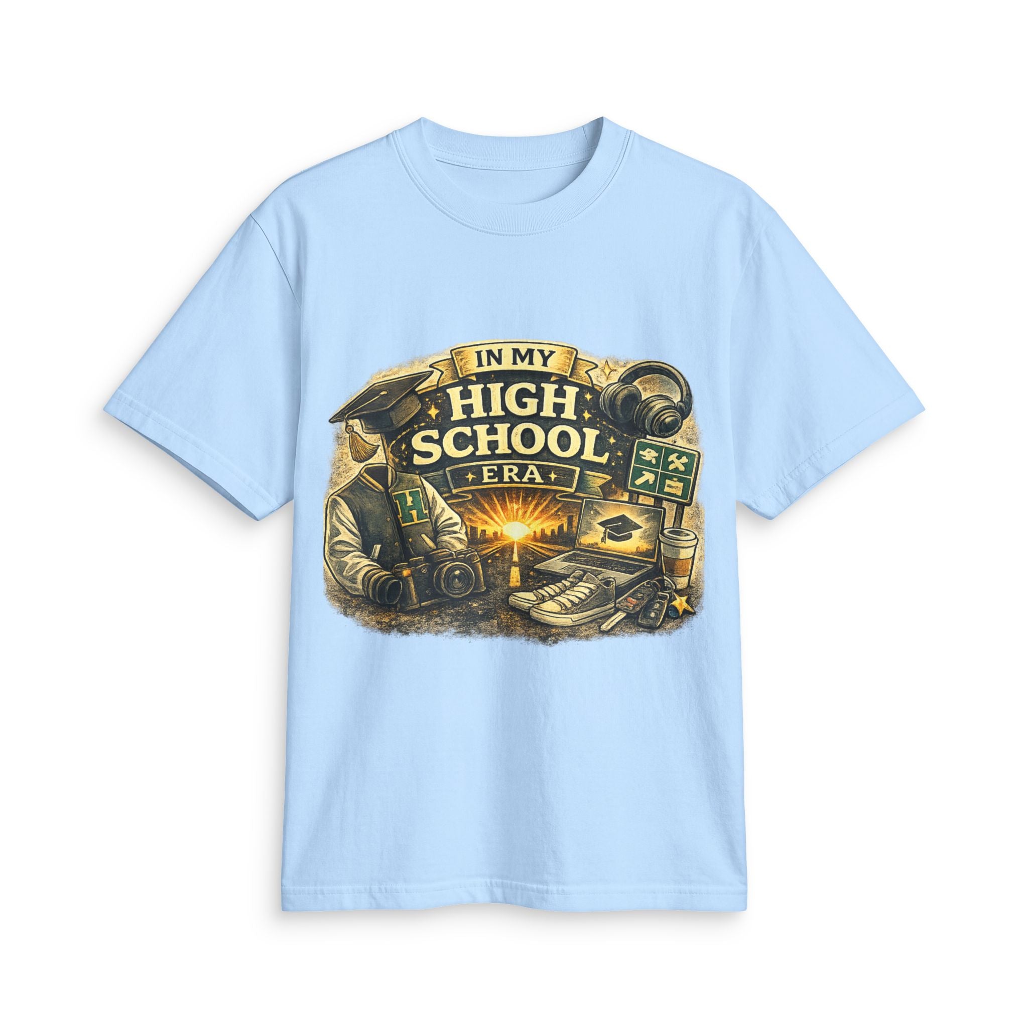 In My High School Era T-Shirt — Personalized Tee (On My Way 2026-2027)