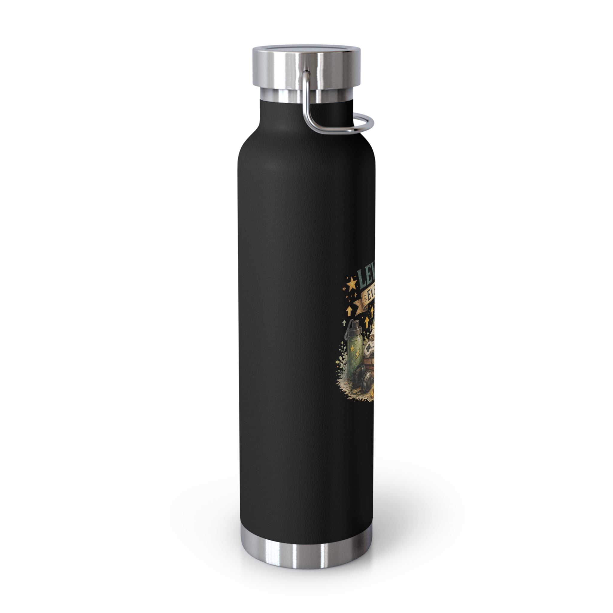 Level Up Every Day - 22oz Vacuum Insulated Water Bottle