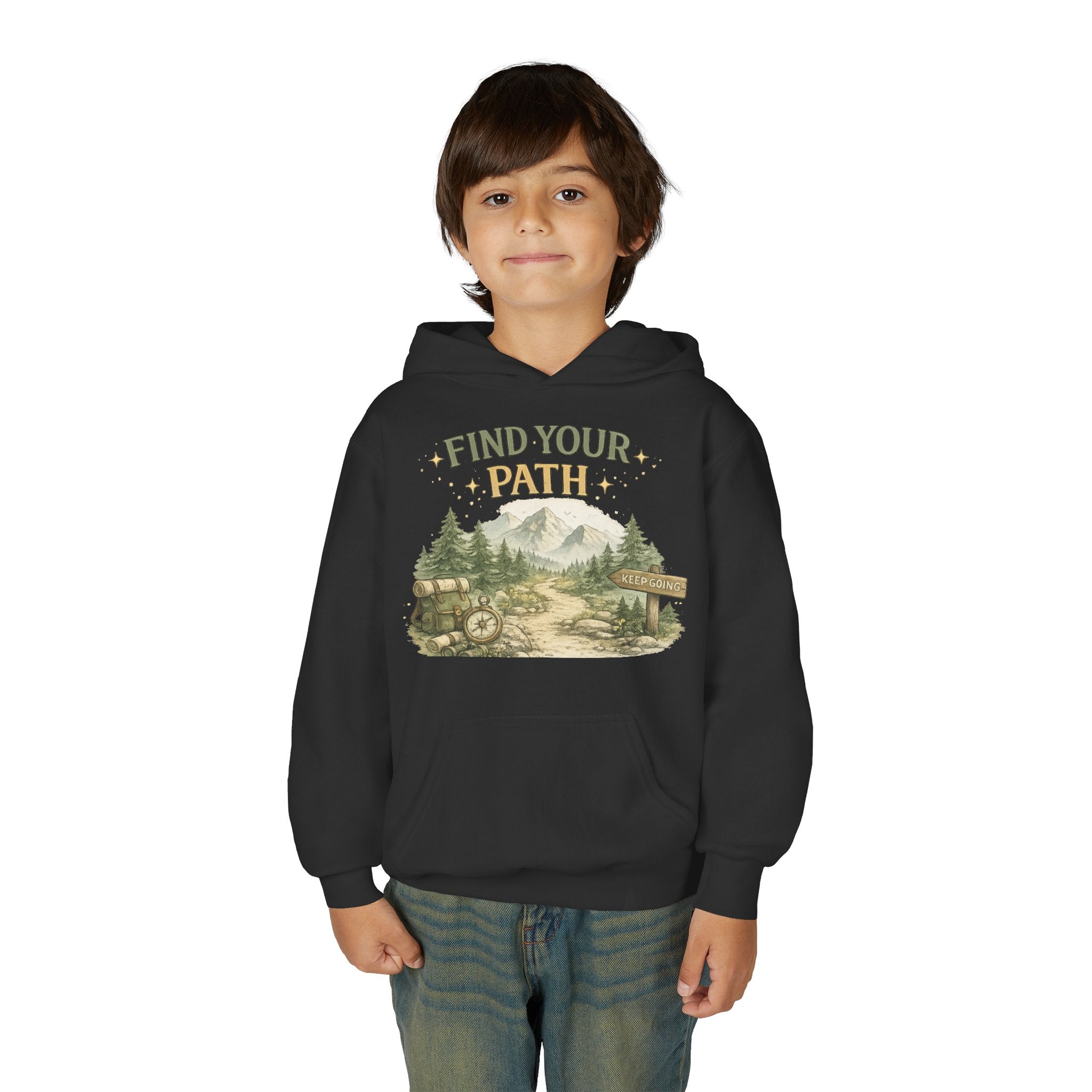 Find Your Path - Kids Hoodie