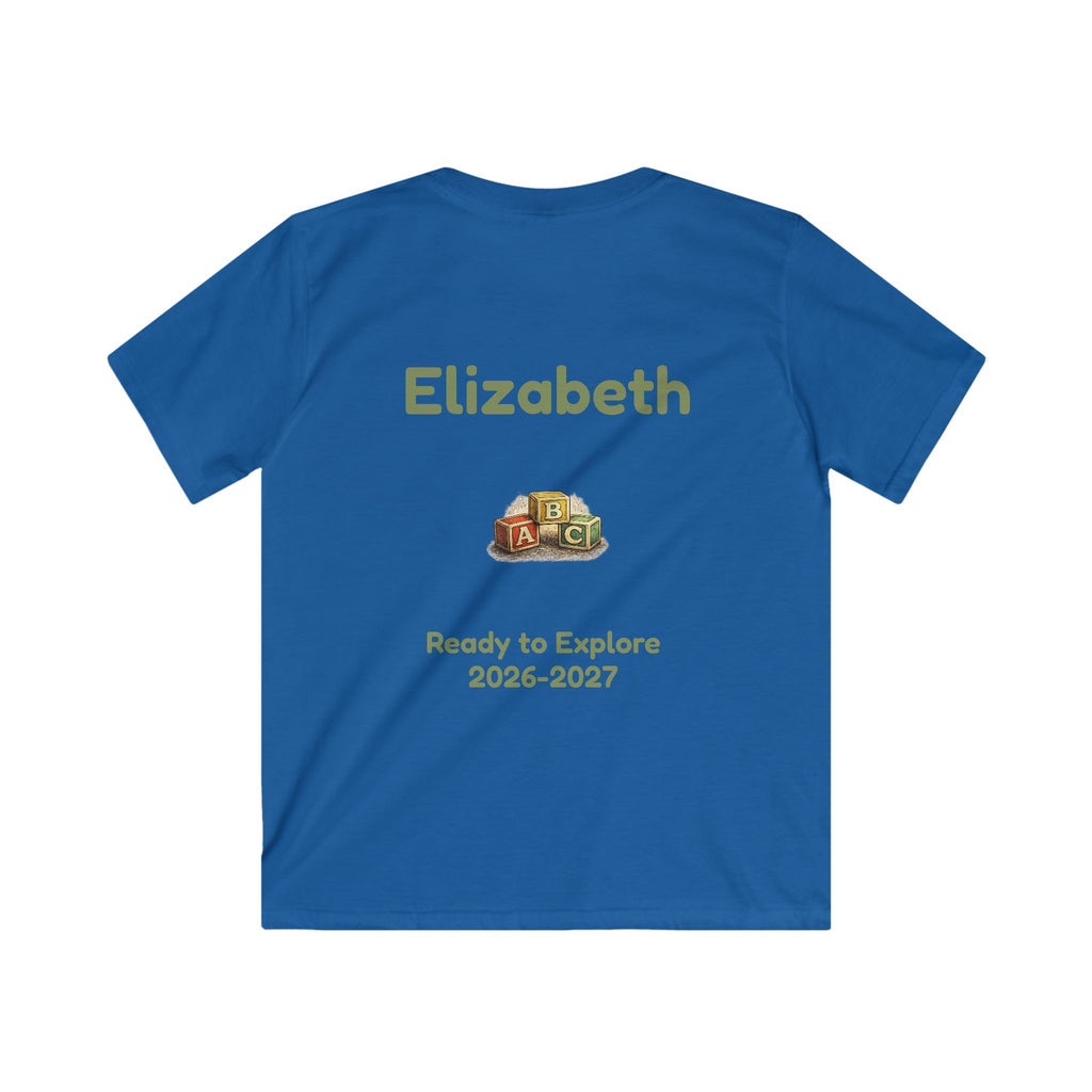 My Kindergarten Era Kids Tee - Personalized Back-to-School Shirt (Ready to Explore  2026-2027)