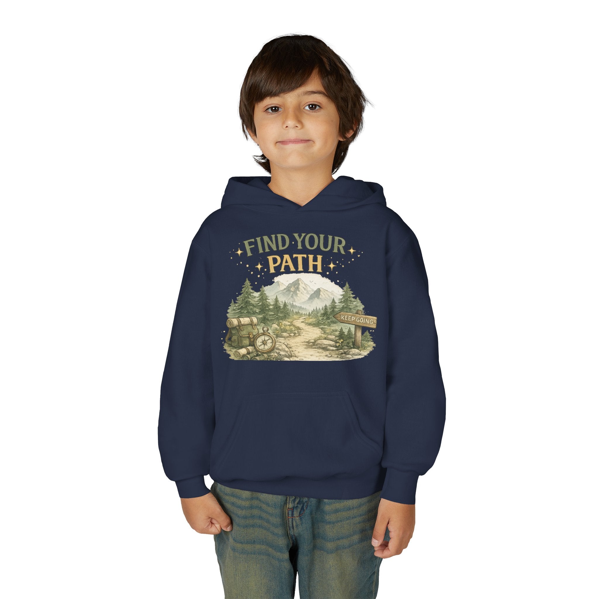 Find Your Path - Kids Hoodie