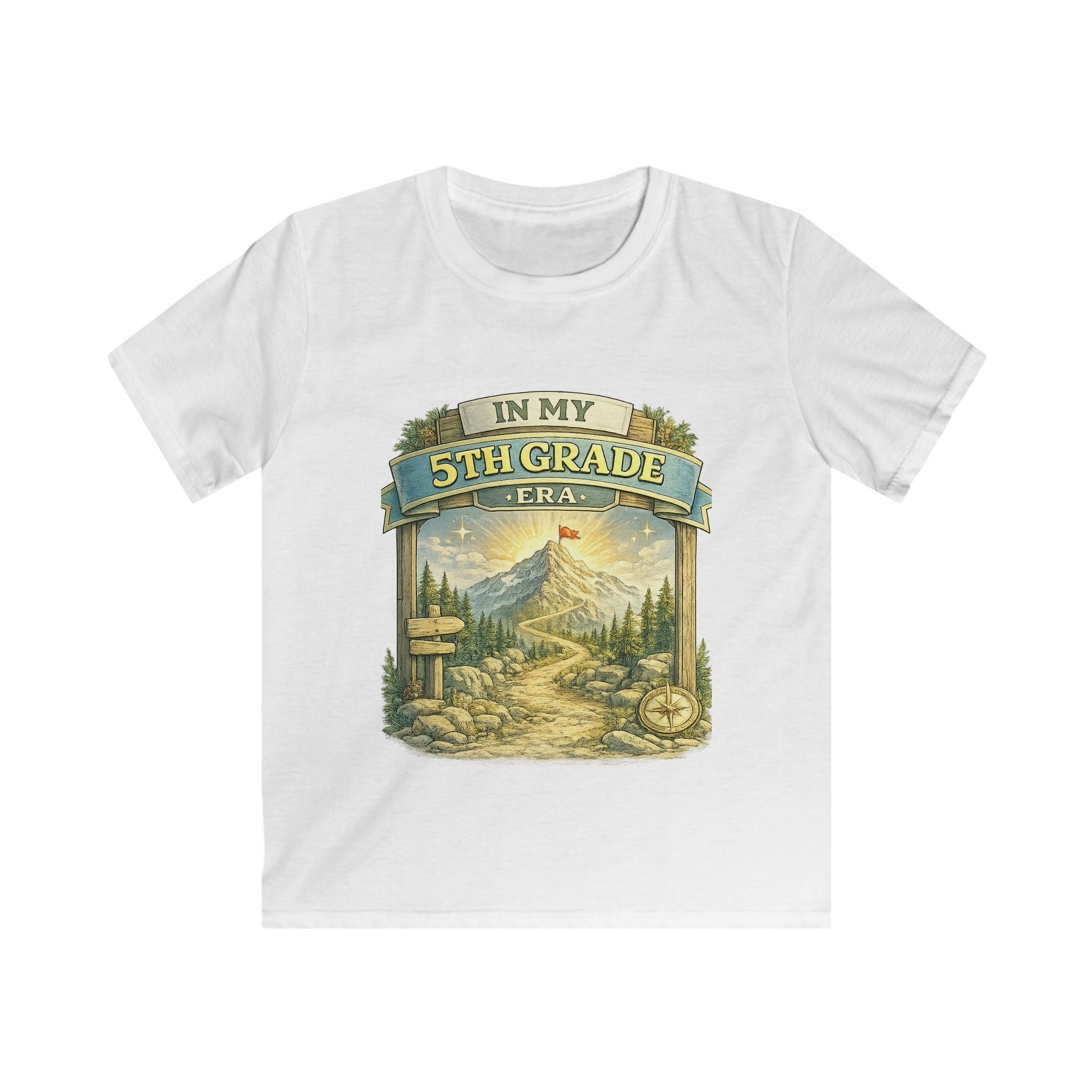 In My 5th Grade Era Kids Tee - Personalized Shirt (Leading the Way 2026-2027)