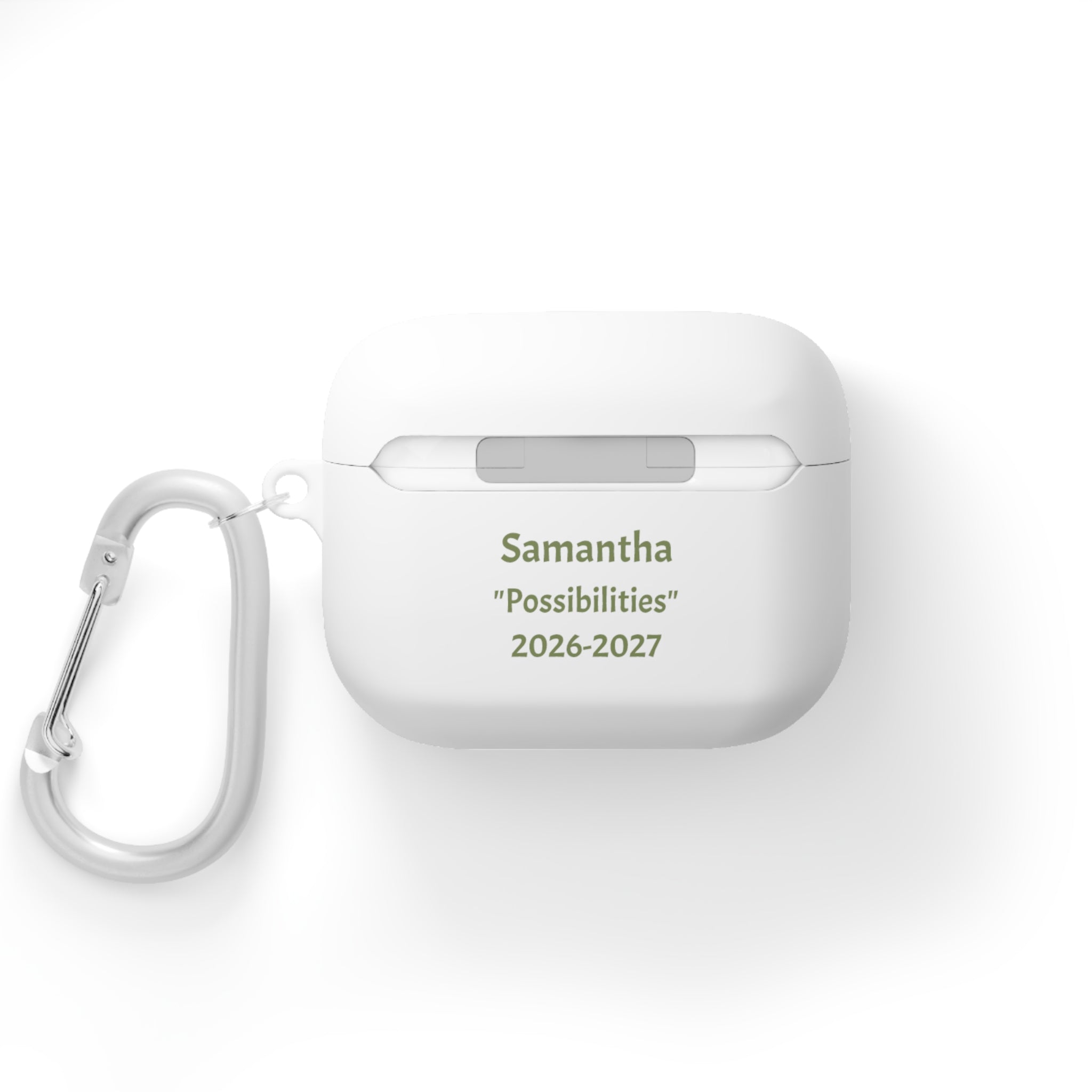 In My Middle School Era AirPods Case — Personalized Message ("Possibilities" 2026-2027)
