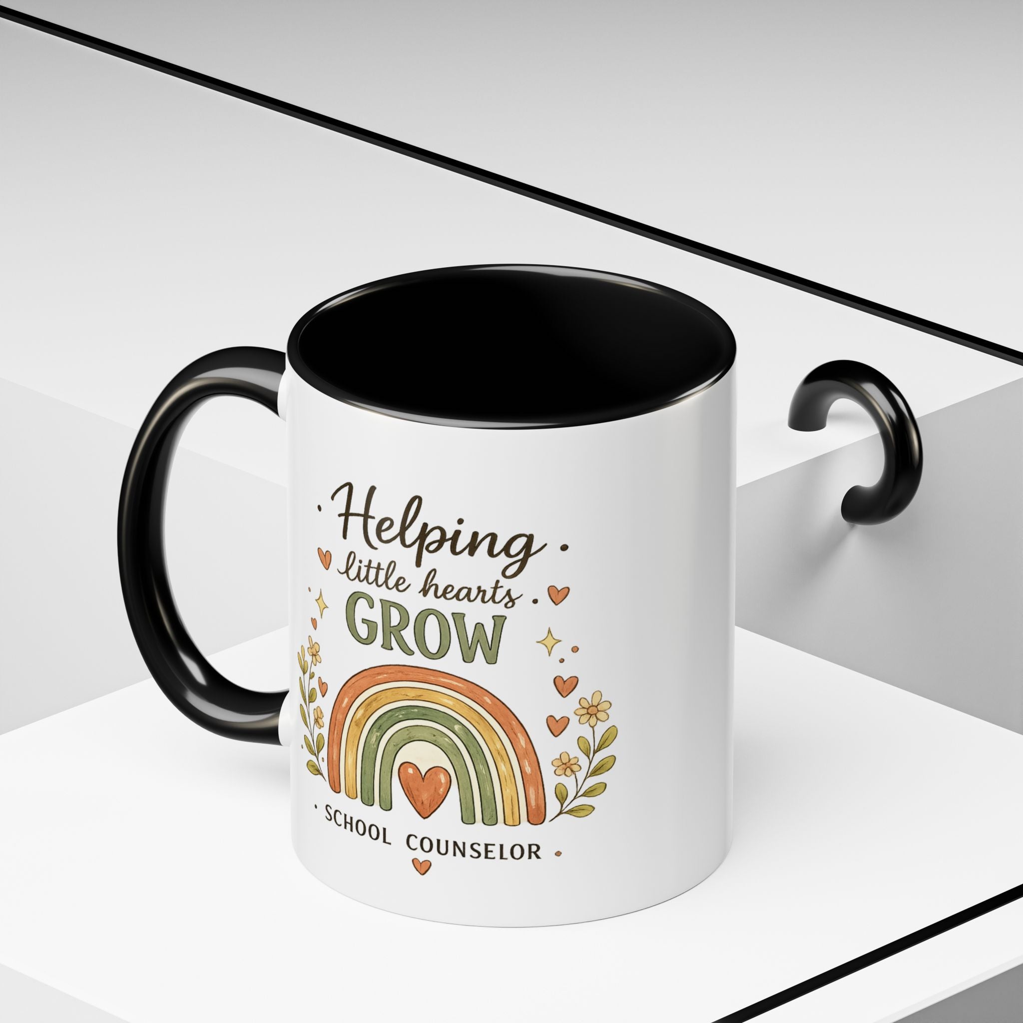 Helping Little Hearts Grow —  Ceramic Coffee Mug (11/15oz)