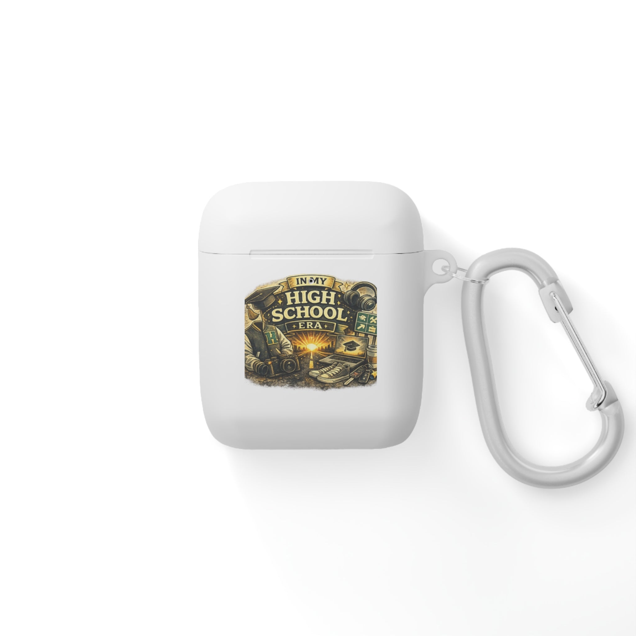 In My High School Era AirPods Case — Personalized Message "On My Way" 2026-2027