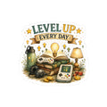 Level Up Every Day Sticker - Laptop/Water Bottle Decal