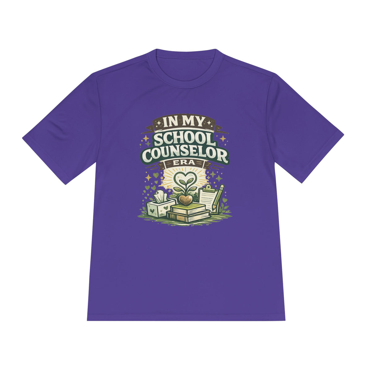 “In My School Counselor Era” School Leader Shirt — Custom Back (Name, School Year)