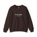 Roman Numeral Date Couples Crewneck Sweatshirt — Personalized Anniversary/Special Date