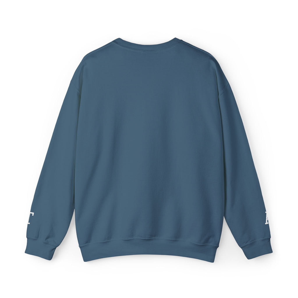 Roman Numeral Date Couples Crewneck Sweatshirt — Personalized Anniversary/Special Date