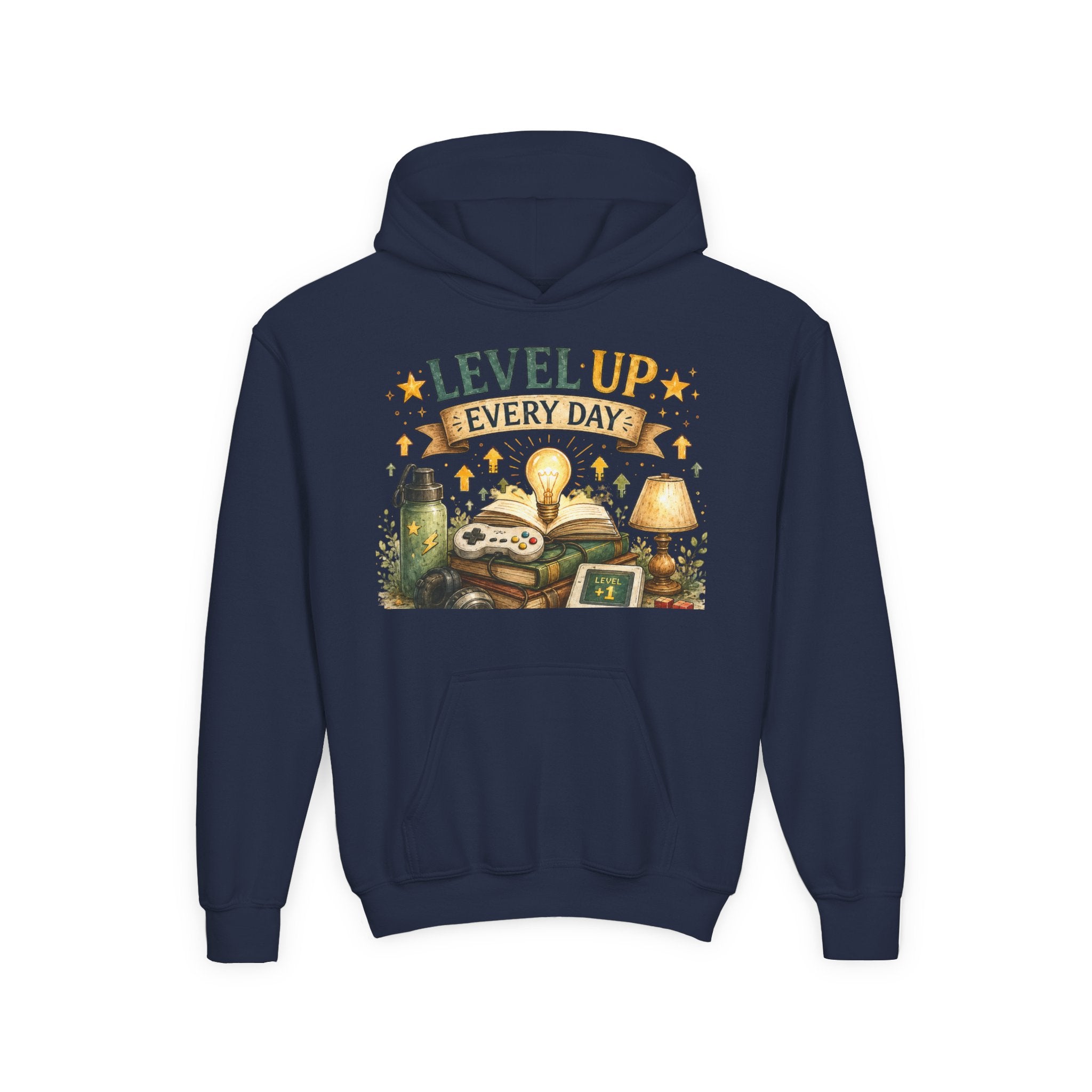Level Up Every Day - Kids Hoodie