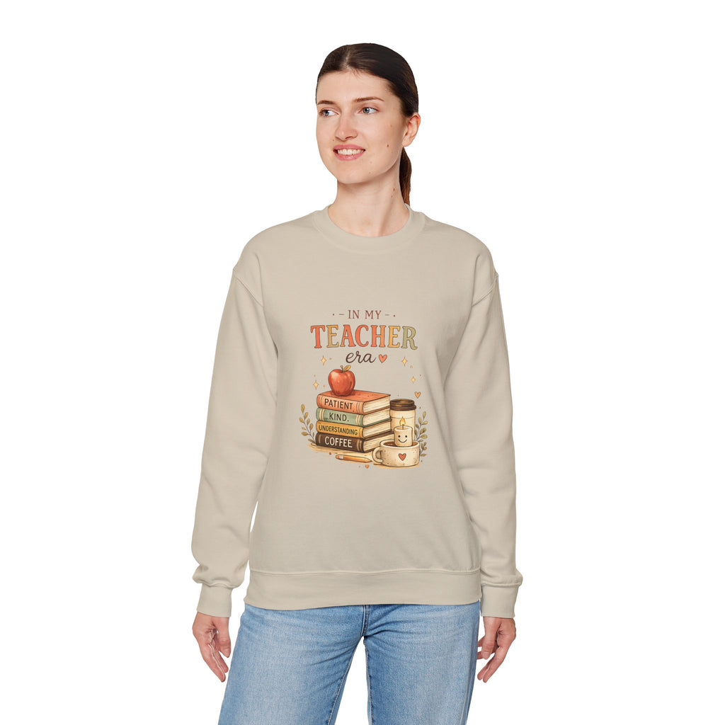 In My Teacher Era - Adult Crewneck Pullover Sweatshirt