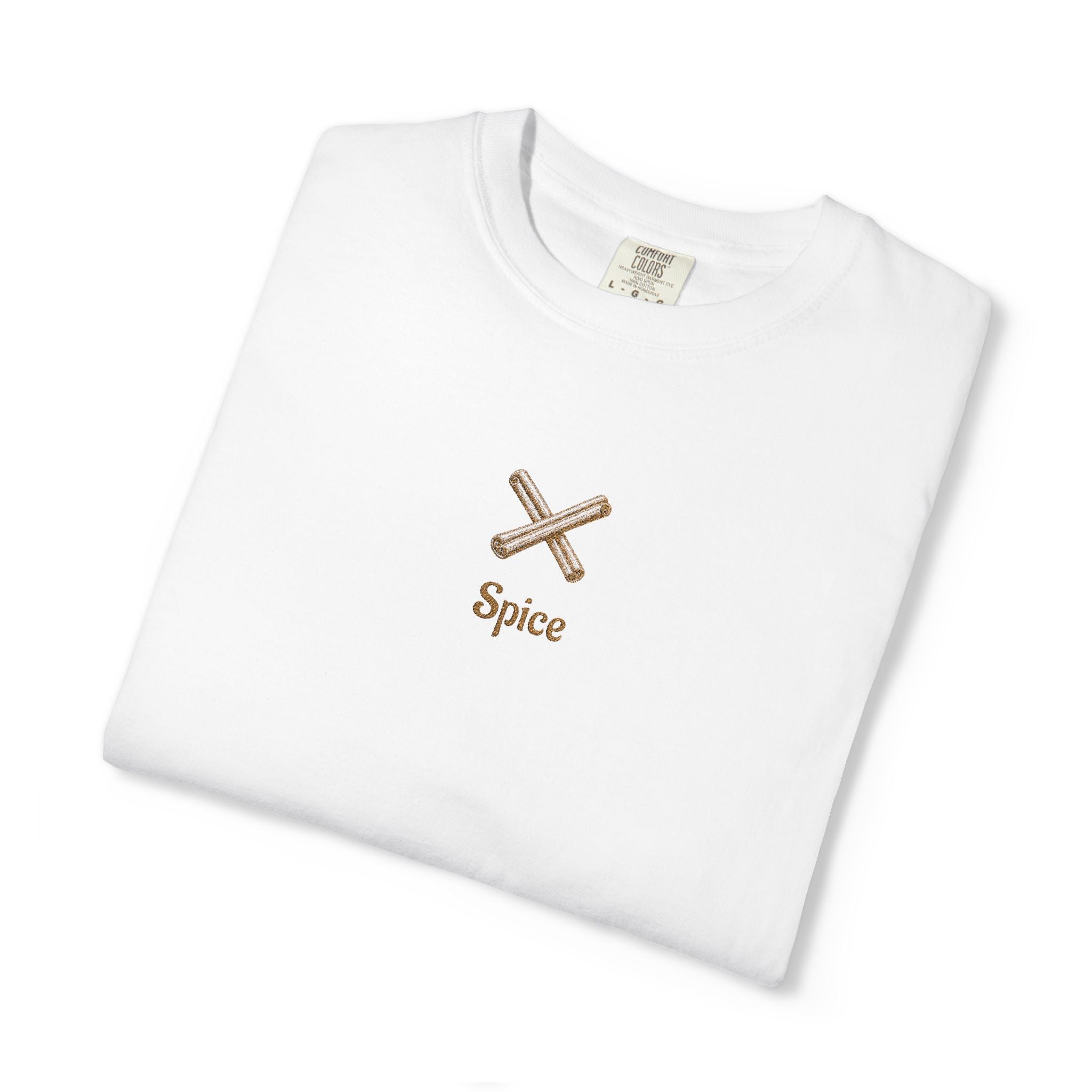 Couples Crossed Cinnamon Sticks T-Shirt — Minimal Fall Tee