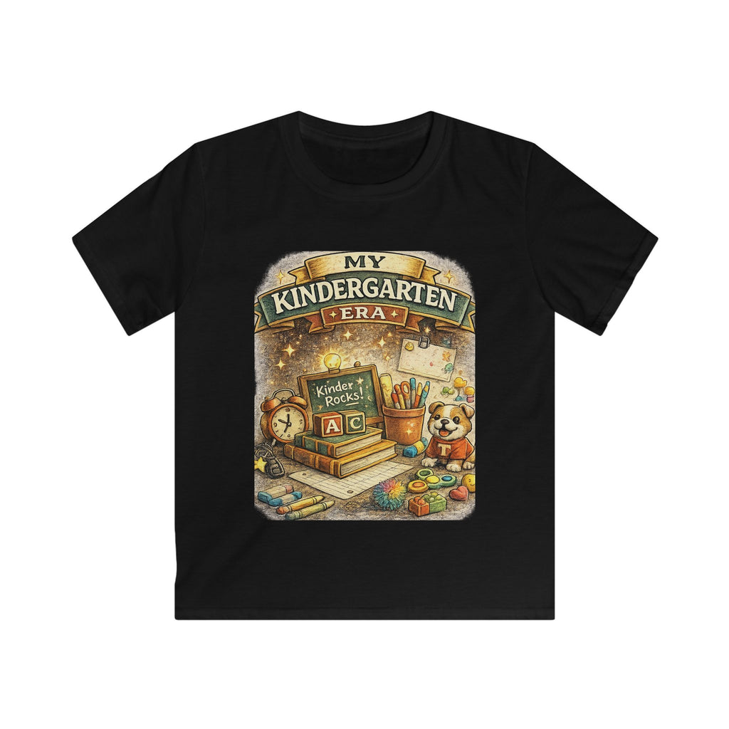 My Kindergarten Era Kids Tee - Personalized Back-to-School Shirt (Ready to Explore  2026-2027)